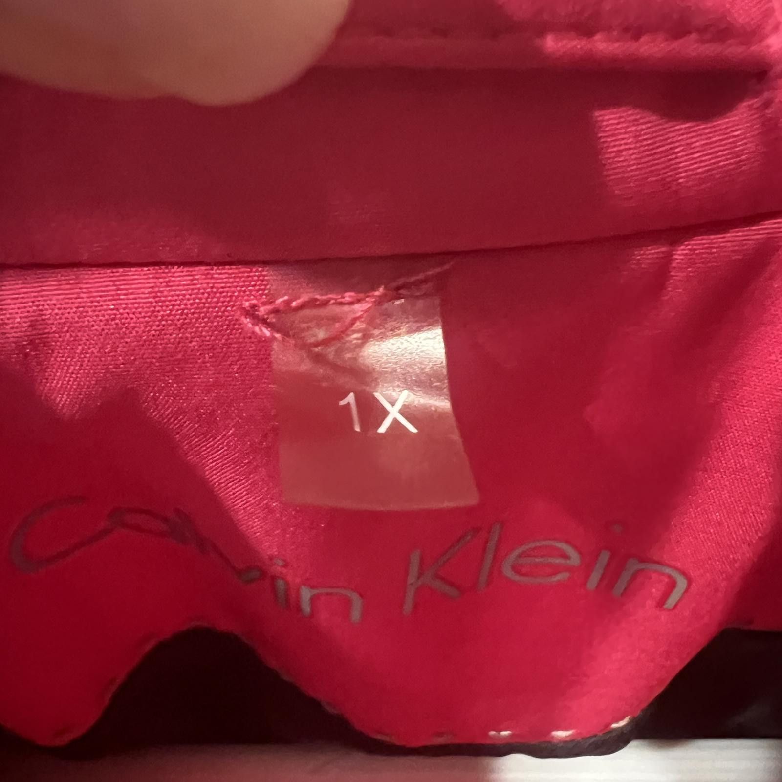 Calvin Klein Calvin Klein Women's Red Trench Coat with Belt Size XL / US 12-14 / IT 48-50 - 7 Thumbnail