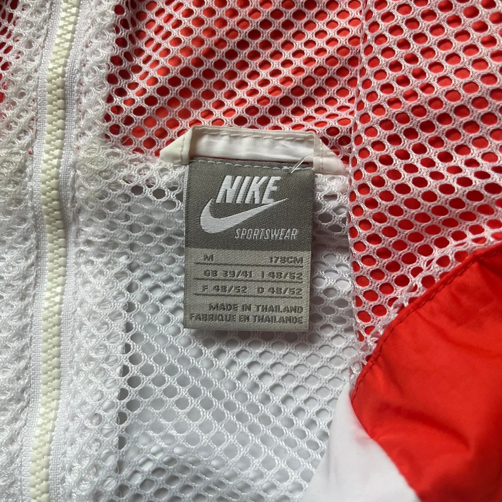Nike Nike Italy Olympics 2008 Split Windbreaker (Medium) Size US M / EU 48-50 / 2 - 8 Thumbnail