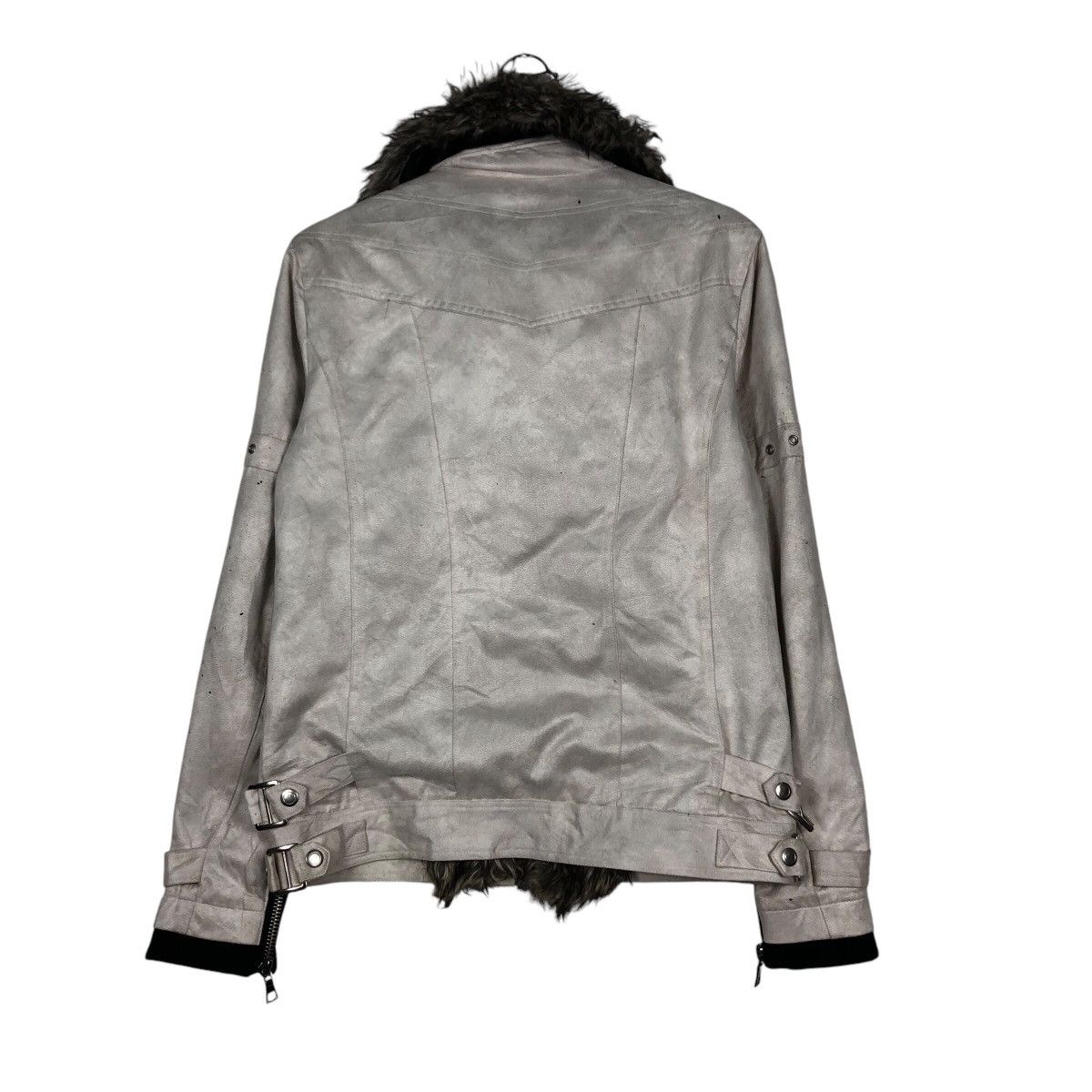 Japanese Brand 📌Biker Jacket Mink Fur Shearling Bondage Roushatte Garments Size US M / EU 48-50 / 2 - 9 Thumbnail