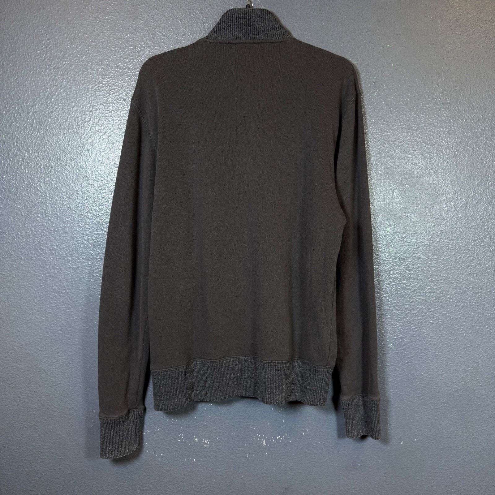 Billy Reid Billy Reid XL men grey zip up track cotton sweatshirt jacket Size US XL / EU 56 / 4 - 6 Thumbnail
