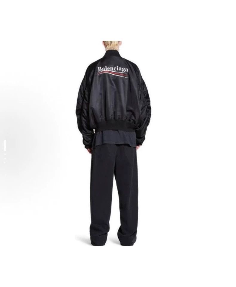Balenciaga Balenciaga Embroidered Bomber Jacket 24ss-2506 Size US L / EU 52-54 / 3 - 7 Thumbnail