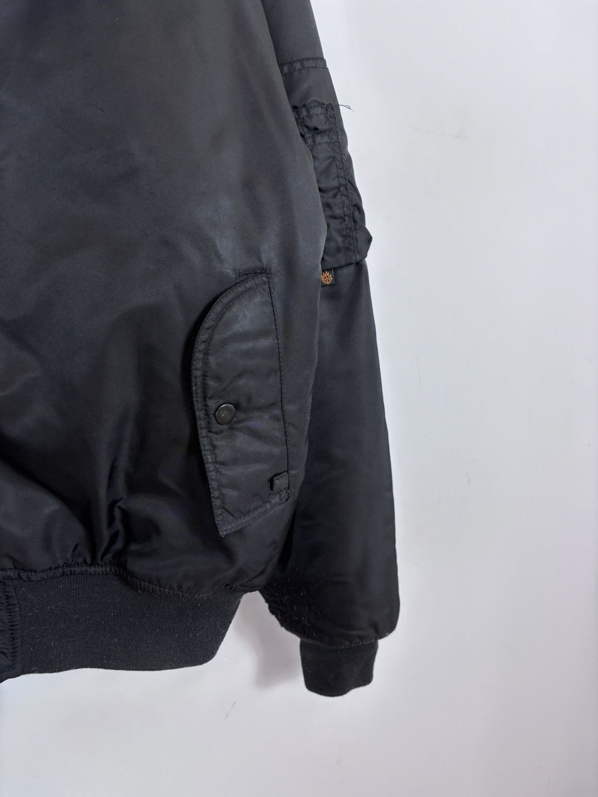 Other Hellfire Club Vintage Black Racing MA-1 Flight Bomber Jacket Size US XXL / EU 58 / 5 - 5 Thumbnail