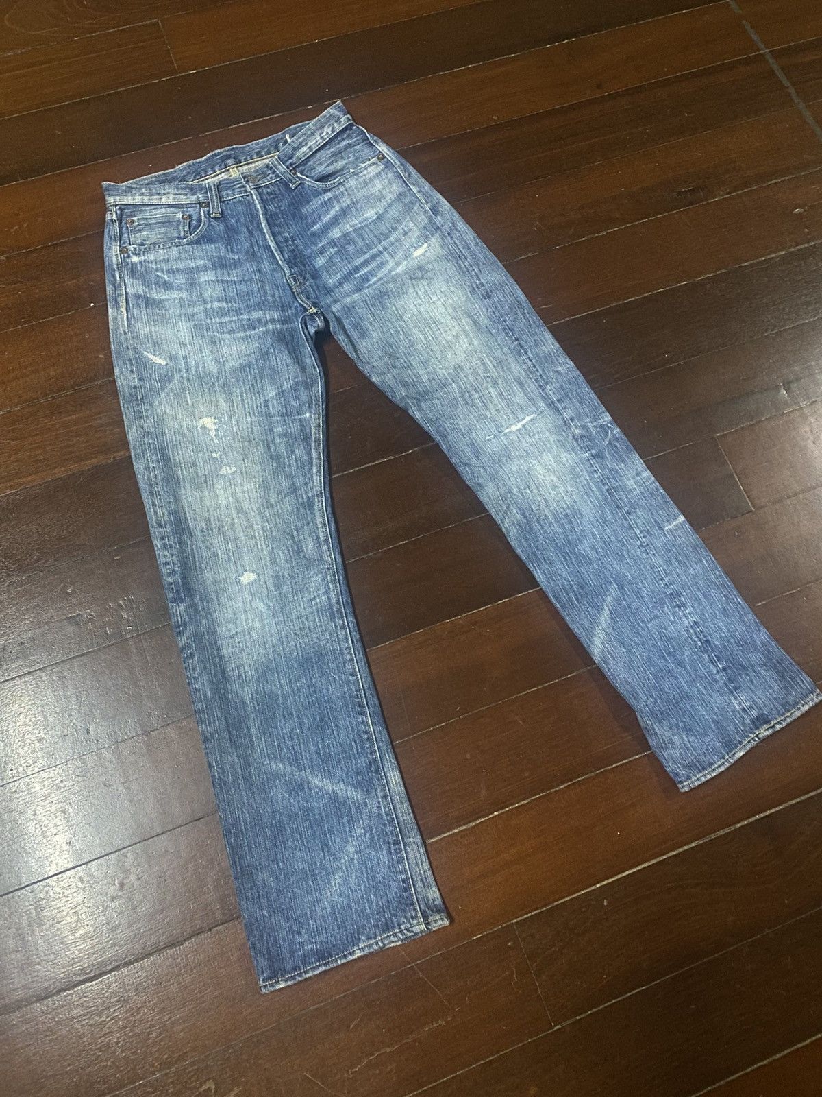 Sugar Cane vintage SUGAR CANE hawaii aloha distressed rework denim Size US 32 / EU 48 - 2 Thumbnail
