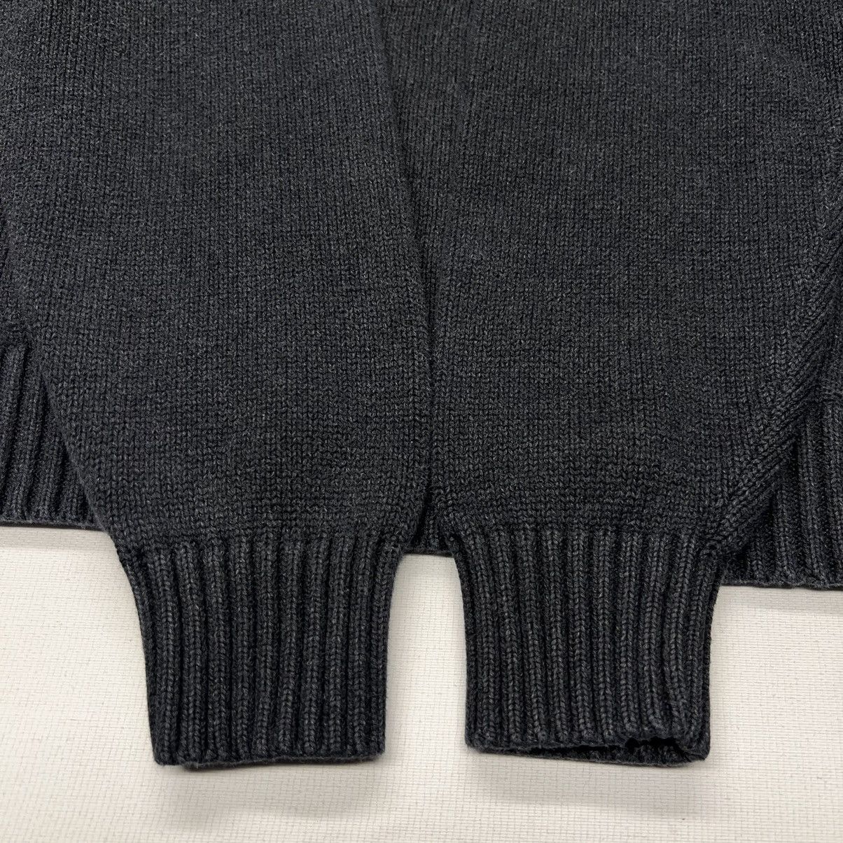 Lands' End × Vintage VTG Lands End Sweater Grey Heavy Pullover Knit Japan Made Size US L / EU 52-54 / 3 - 12 Thumbnail