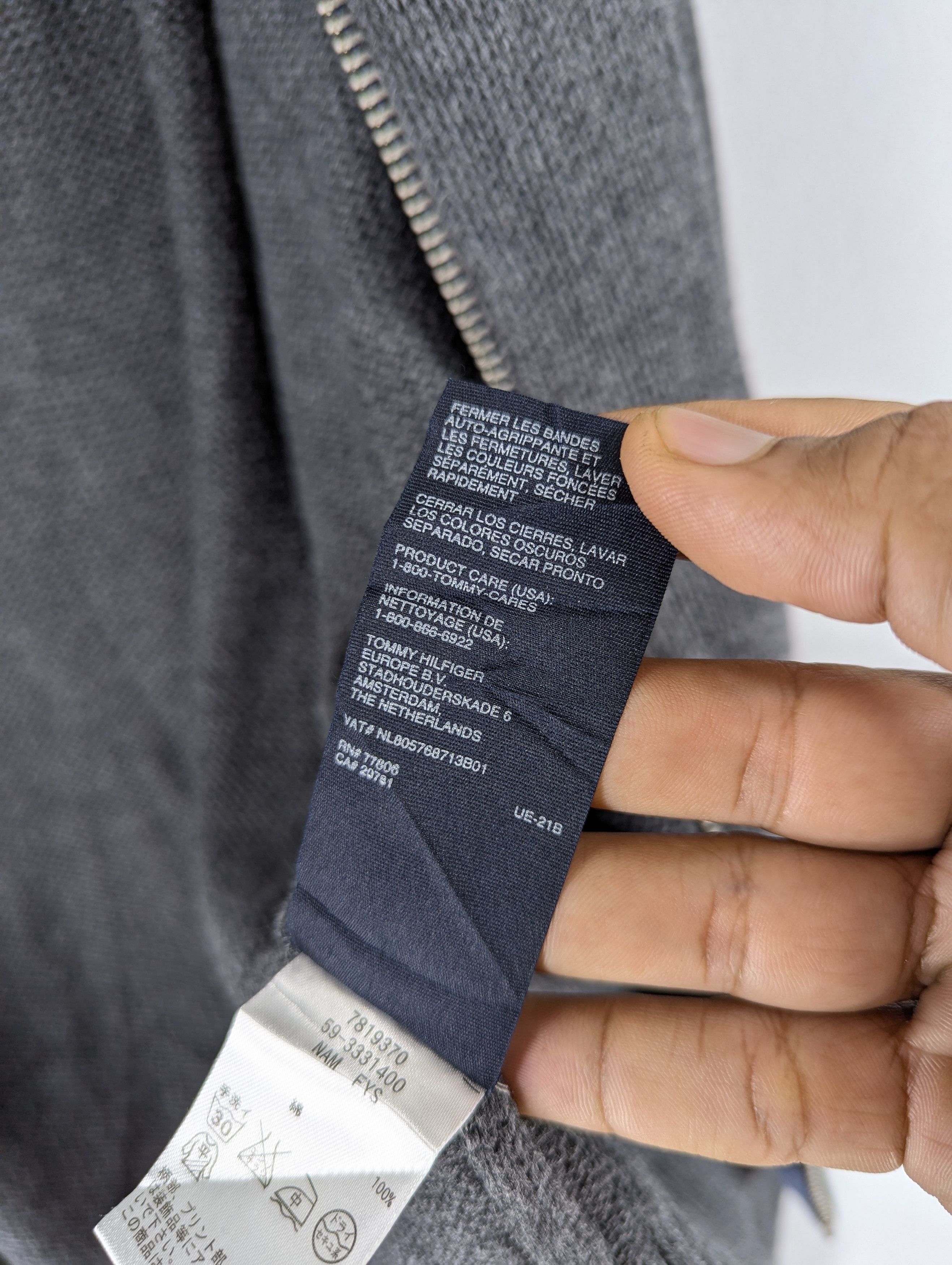 Tommy Hilfiger Tommy Hilfiger Classic Athletics Knit Zipper Sweater Grey M Size US M / EU 48-50 / 2 - 11 Thumbnail