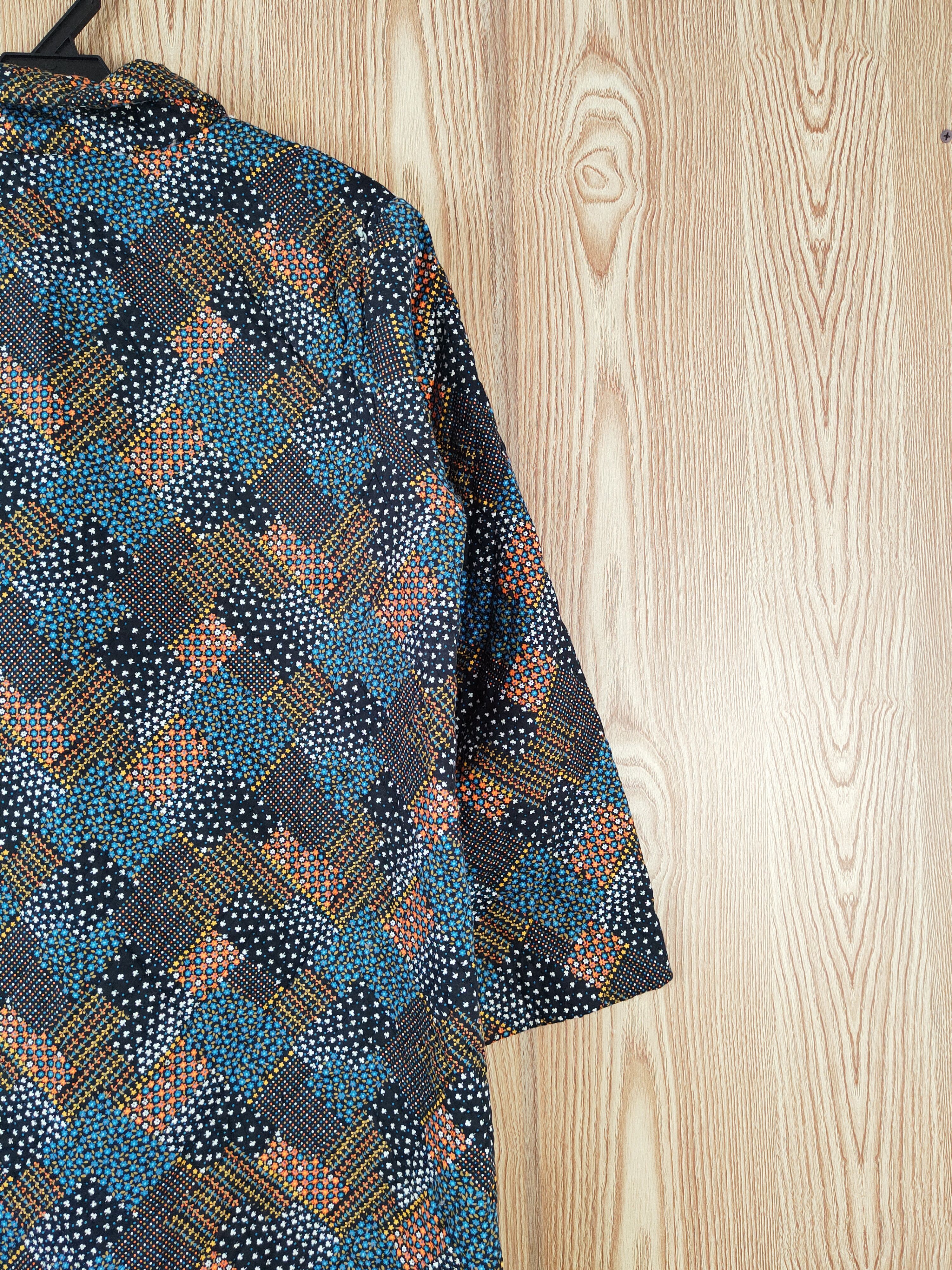 Japanese Brand Japan kimono vintage Black Flowers Long Cardigan #W888 Size M / US 6-8 / IT 42-44 - 10 Thumbnail