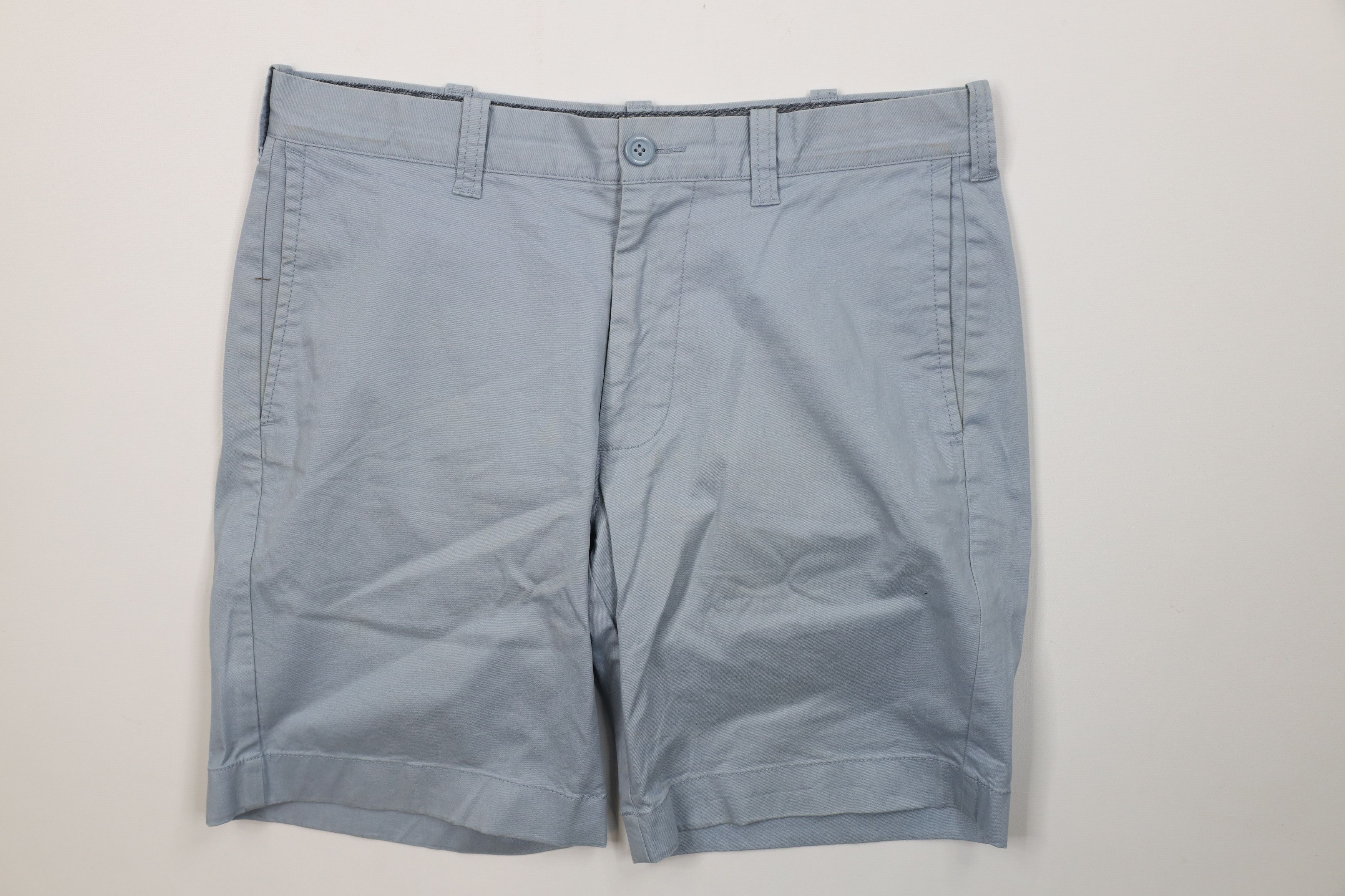 J.Crew J Crew Flex Above Knee Golf Golfing Chino Shorts Light Blue Size US 32 / EU 48 - 1 Thumbnail