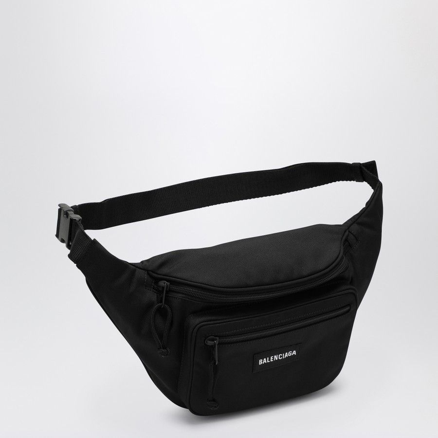 Balenciaga o1d2blof0226 Size: OS / Belt Bag With Logo in Black Size ONE SIZE - 2 Thumbnail