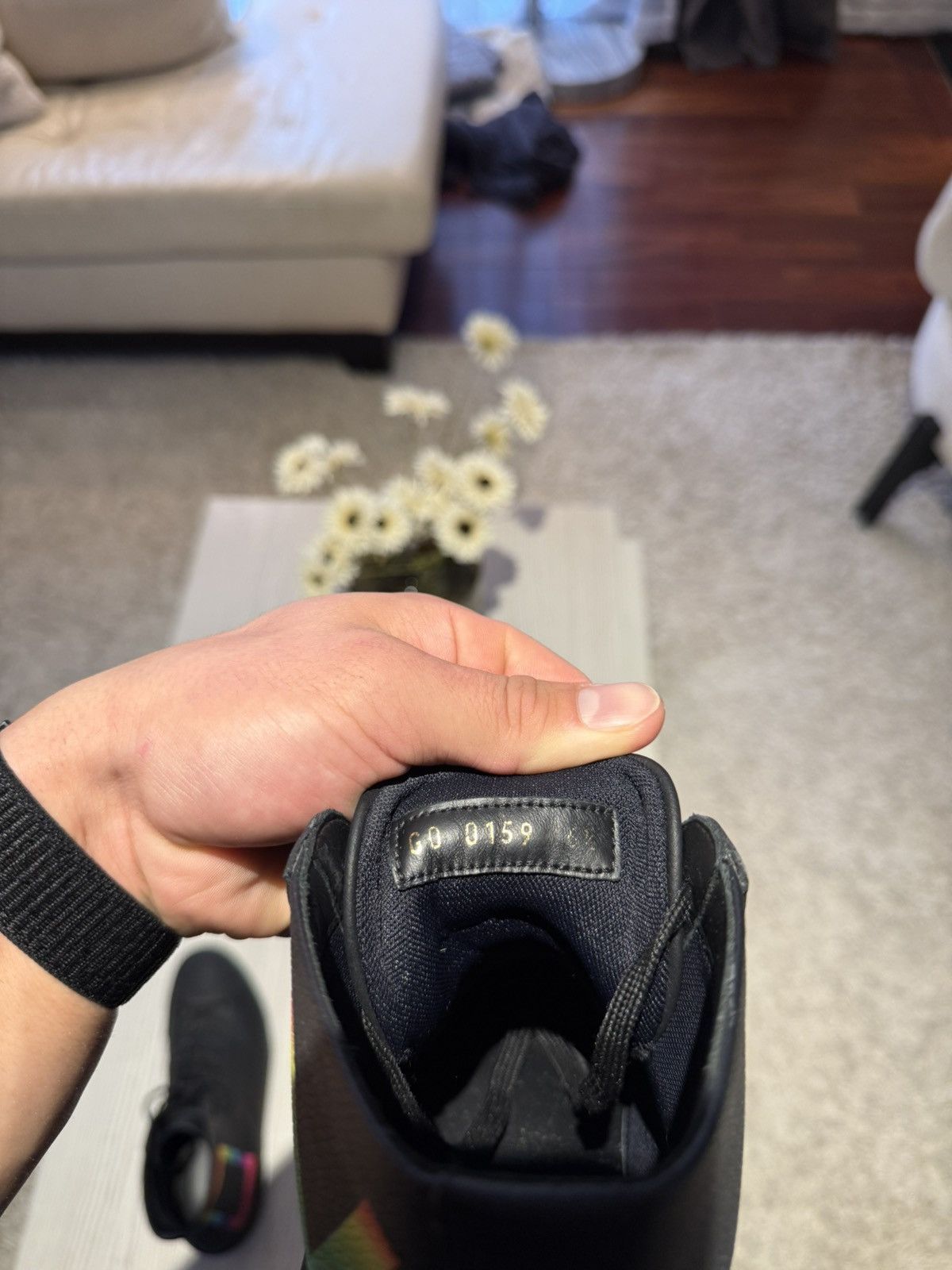 Louis Vuitton Louis Vuitton High-Top Sneakers by Virgil Abloh (SS19) Size US 8 / EU 41 - 7 Thumbnail
