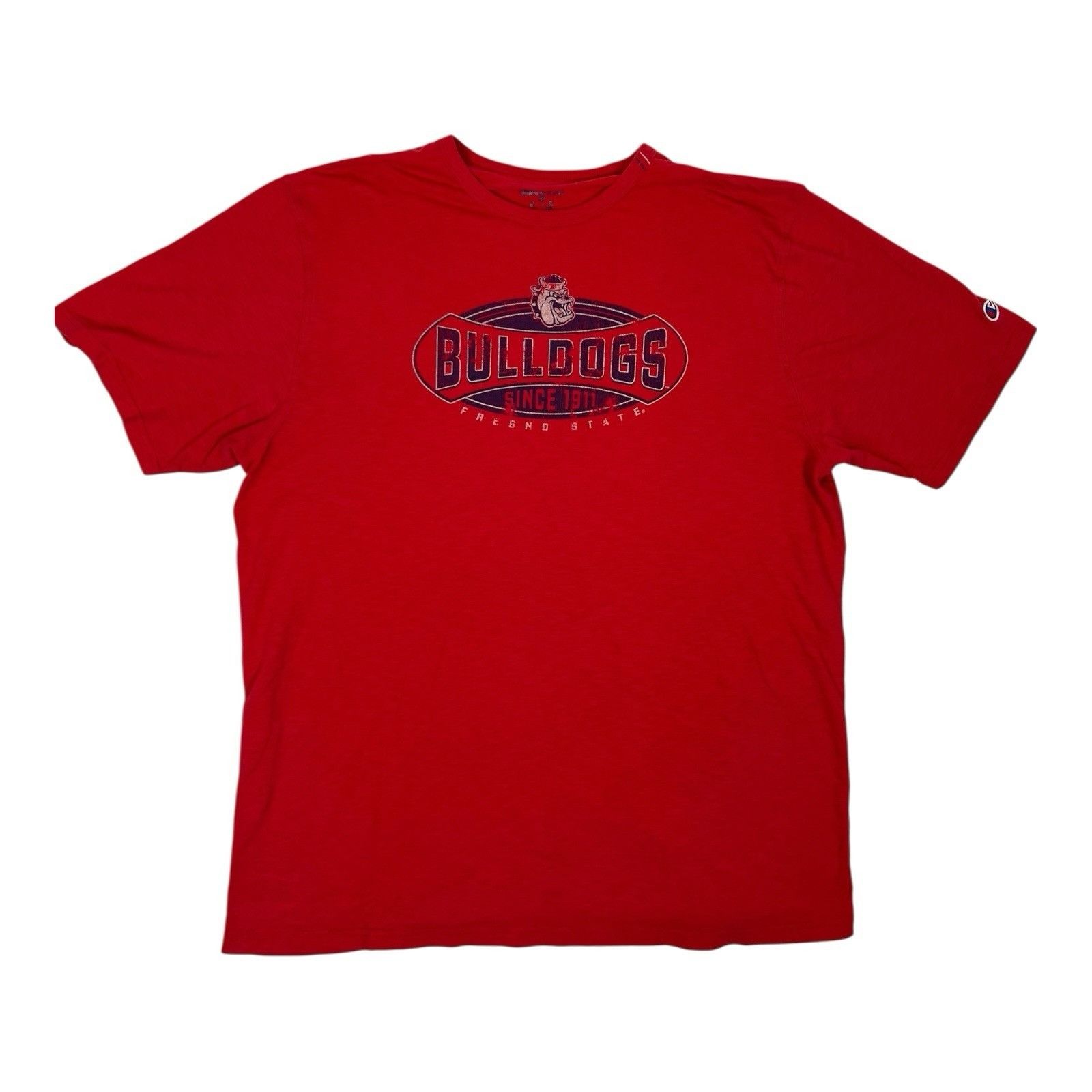 Russell Athletic Vintage Fresno State Bulldogs T-Shirt Size 2XL Retro Mascot Size US XXL / EU 58 / 5 - 1 Thumbnail