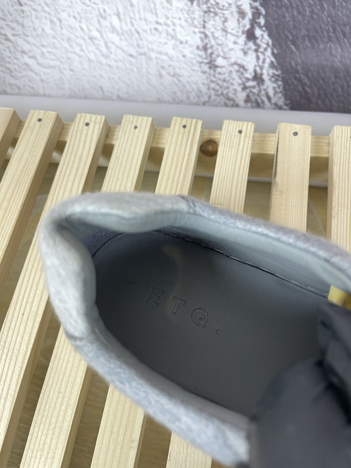 Etq ETQ. Handmade in Portugal low-top sneakers in grey Size US 10 / EU 43 - 11 Thumbnail