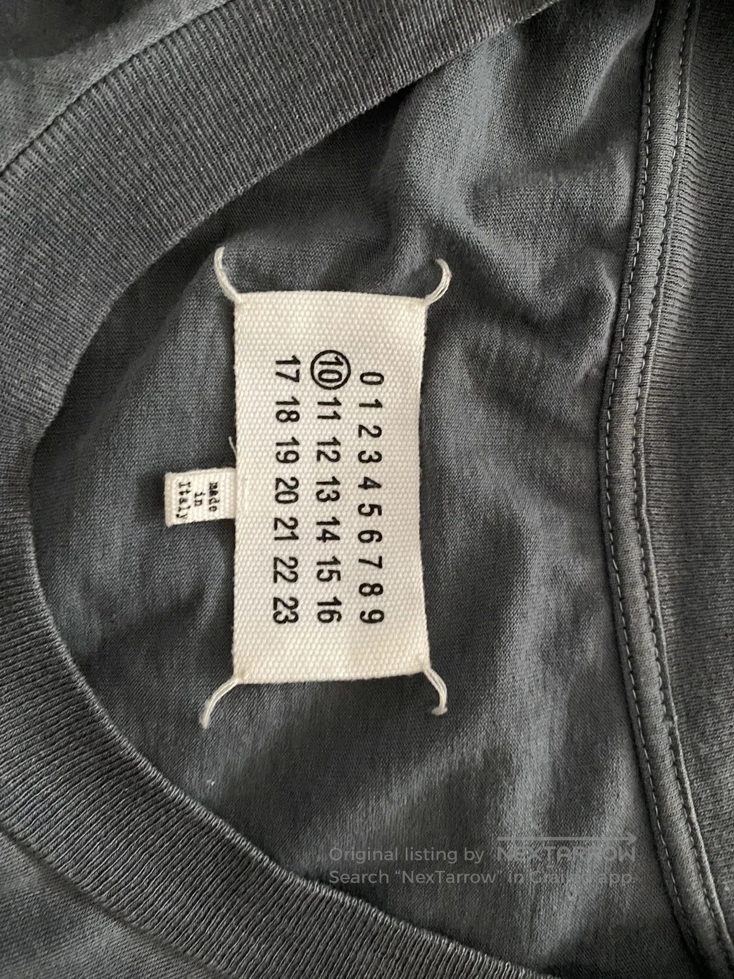 Maison Margiela Maison Margiela washed portrait short sleeve tee. Size US L / EU 52-54 / 3 - 3 Thumbnail