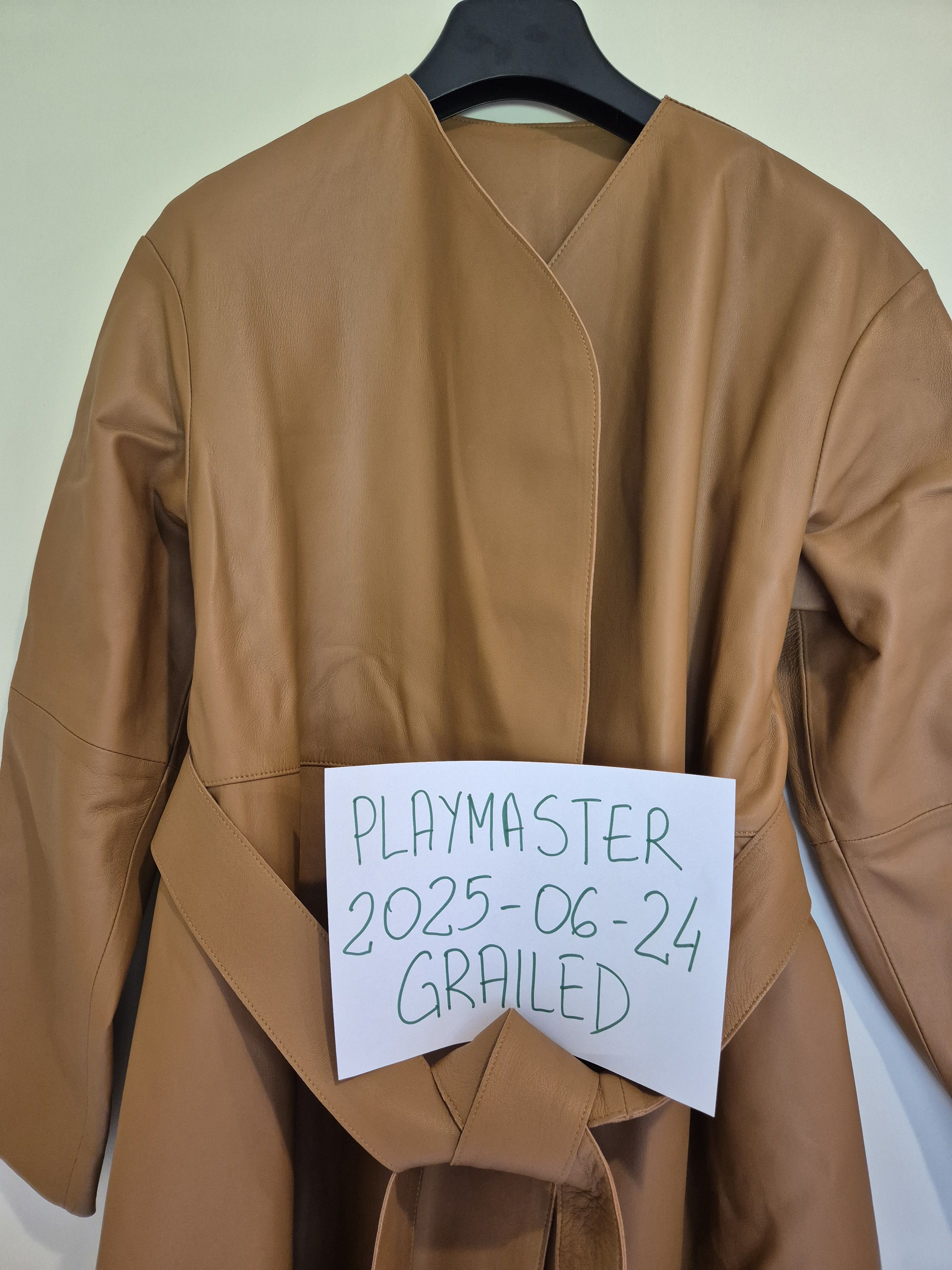 Cos Cos brown natural leather coat Size XS / US 0-2 / IT 36-38 - 2 Thumbnail