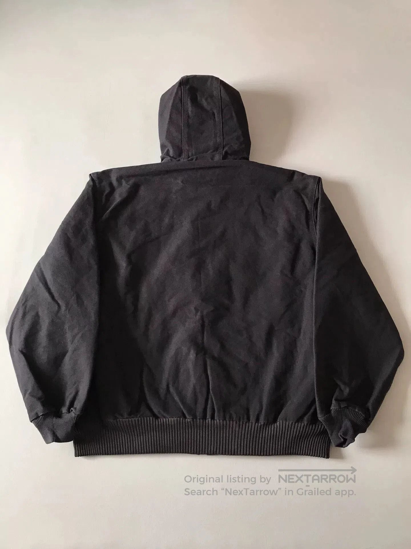 Carhartt Carhartt J130 Washed Canvas Hooded Jacket. Size US XL / EU 56 / 4 - 2 Thumbnail