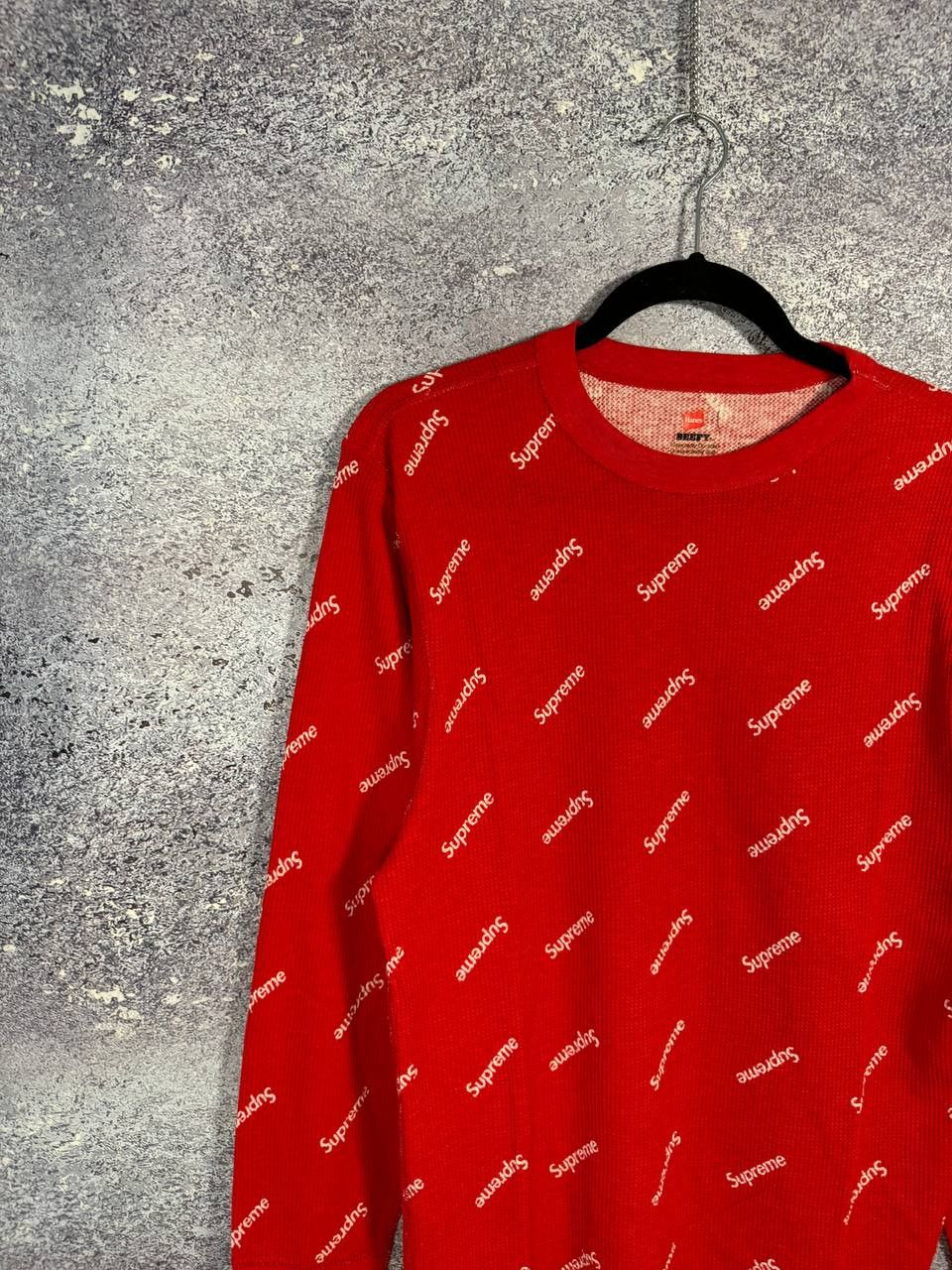 Supreme Supreme Hanes Monogram LS Streetwear y2k Medium Size US M / EU 48-50 / 2 - 2 Thumbnail