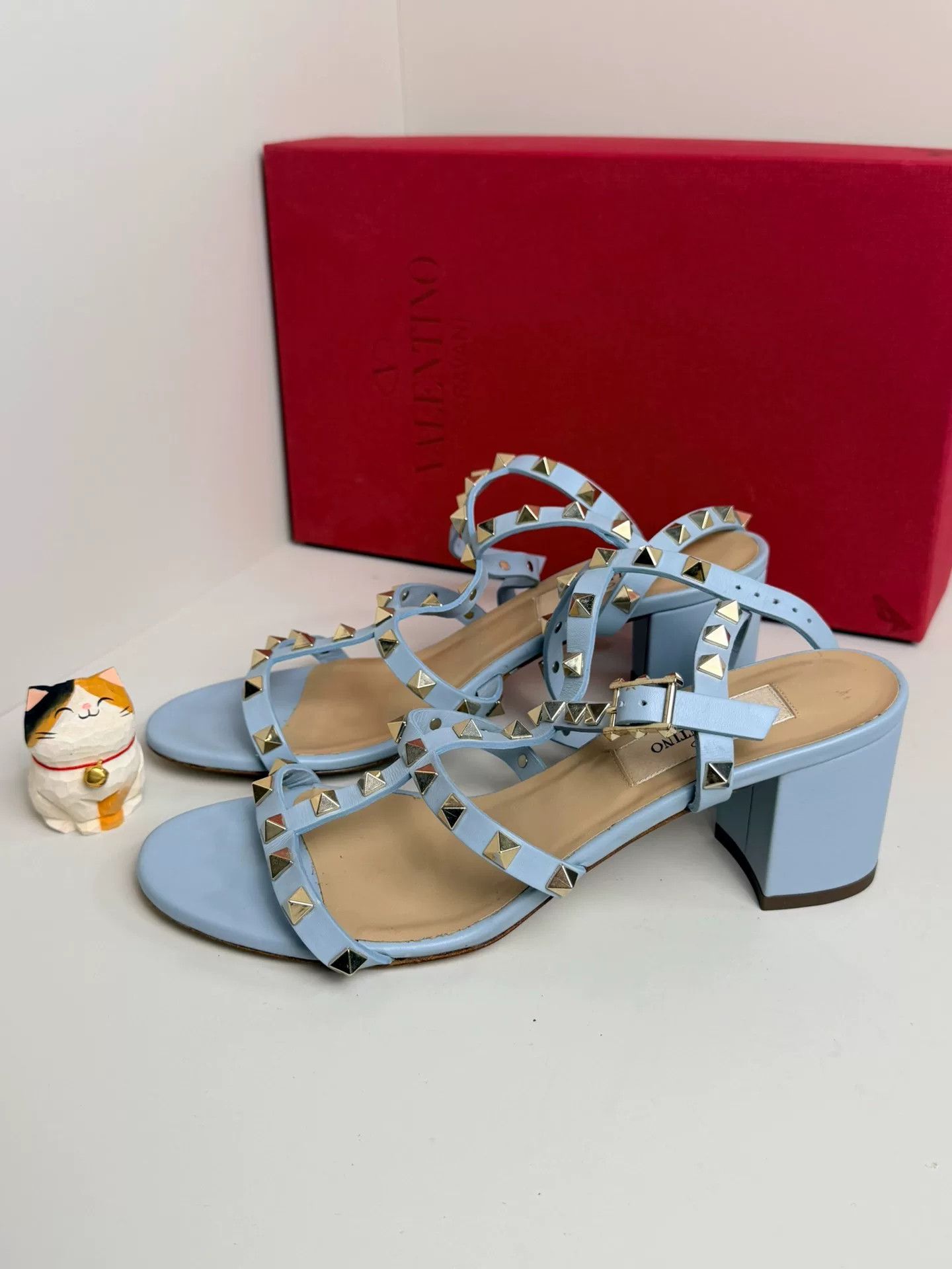 Valentino Valentino Blue Sandals us_6-5 Women Size US 6.5 / IT 36.5 - 1 Thumbnail