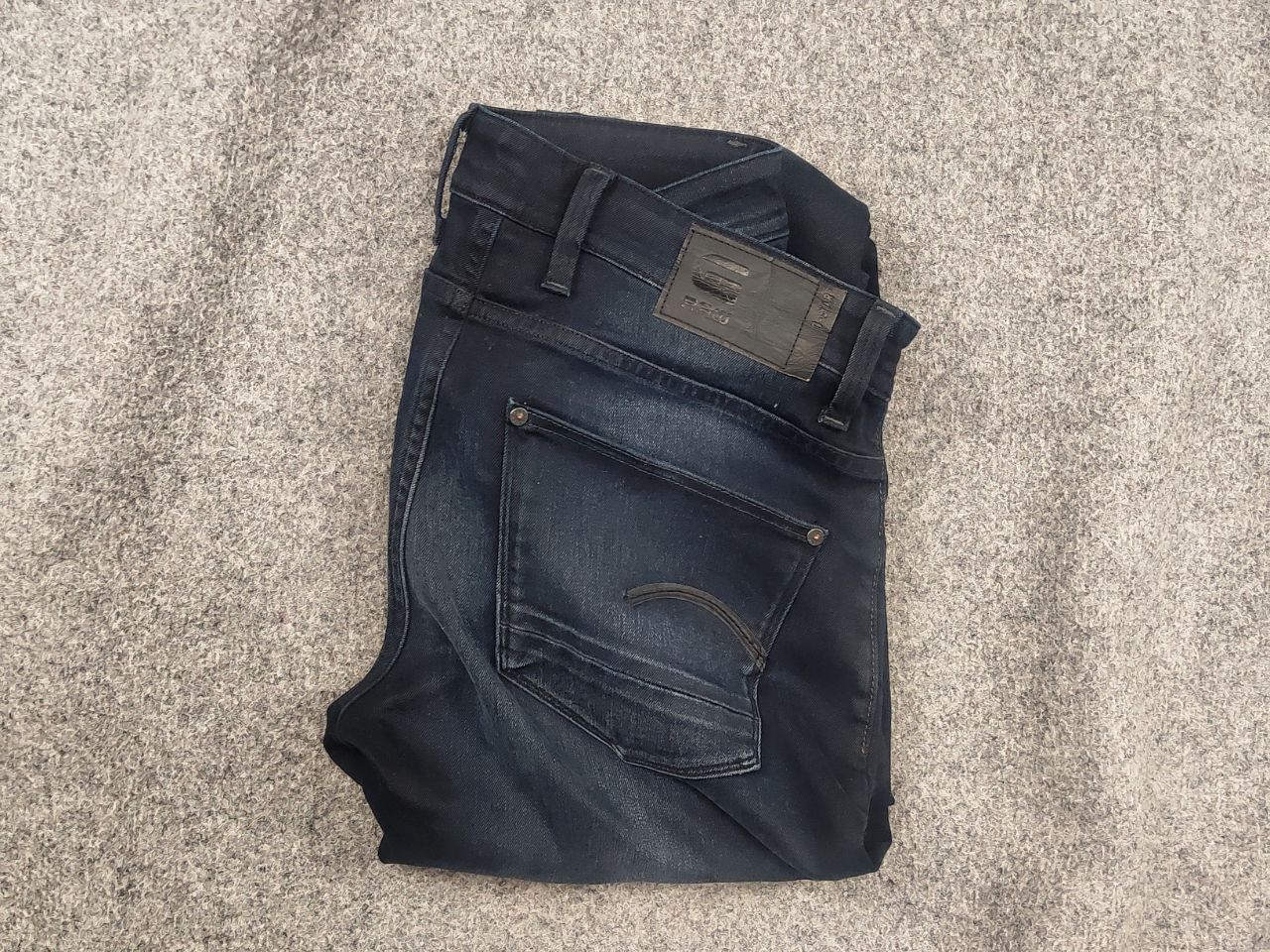 G-Star G Star Raw revend skinny jeans Dark Denim Vintage Faded Size US 34 / EU 50 - 1 Thumbnail