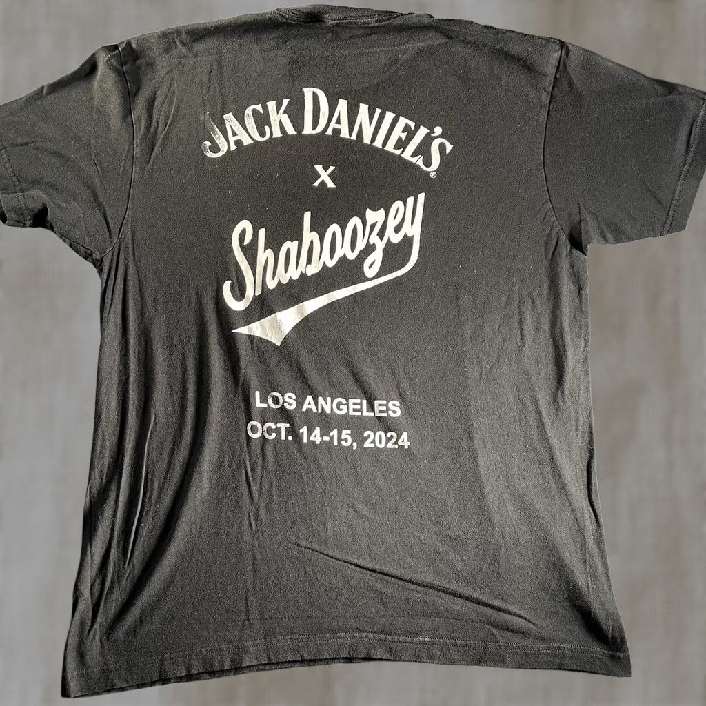 Vintage Shaboozey Shirt Jack Daniel’s Los Angeles The Fonda Where I’ve Been Men L Black T-Shirt Size US L / EU 52-54 / 3 - 1 Thumbnail