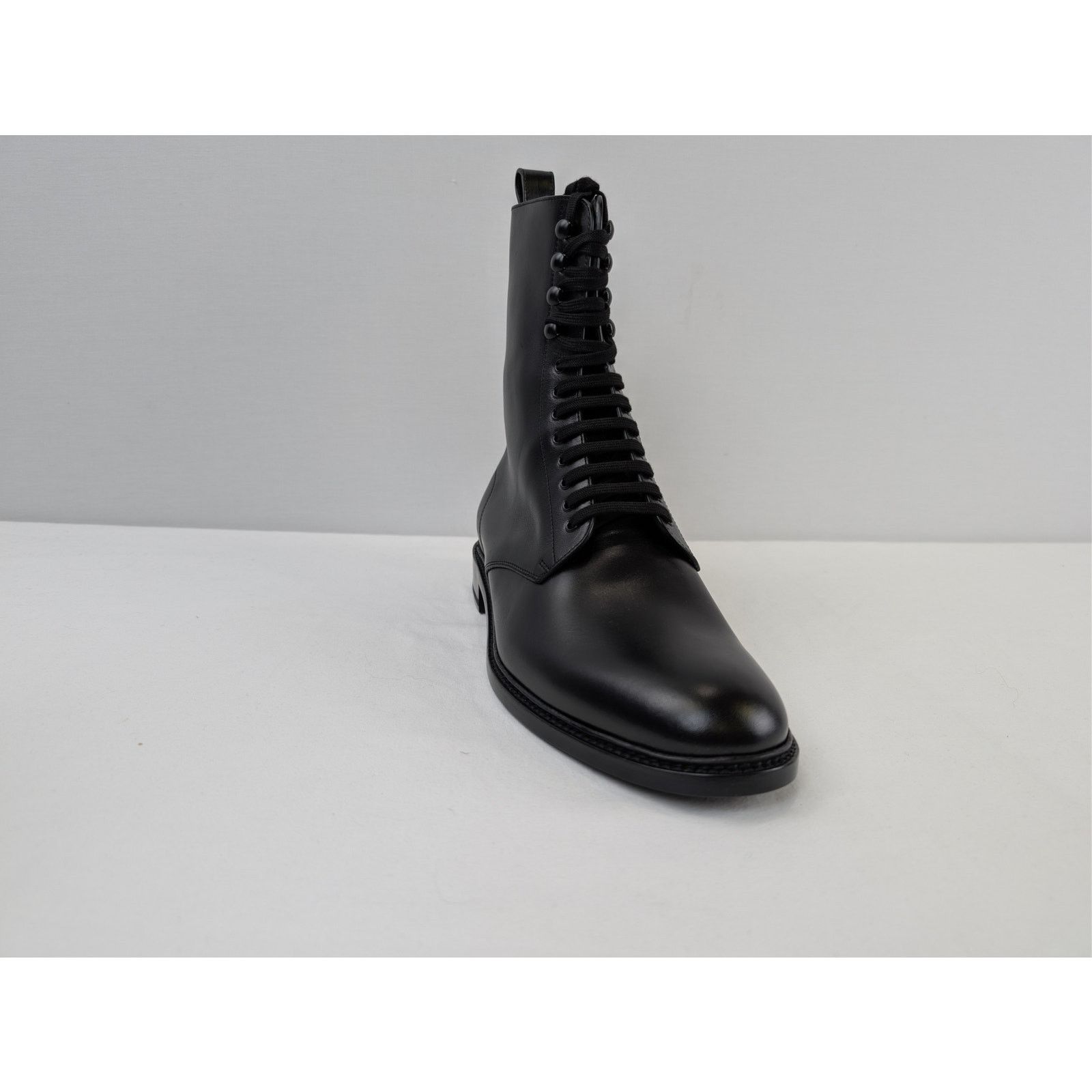 Saint Laurent Paris o1rshd1 Stalker Army 20 Lace up Boots in Nero Size US 10 / EU 43 - 2 Thumbnail