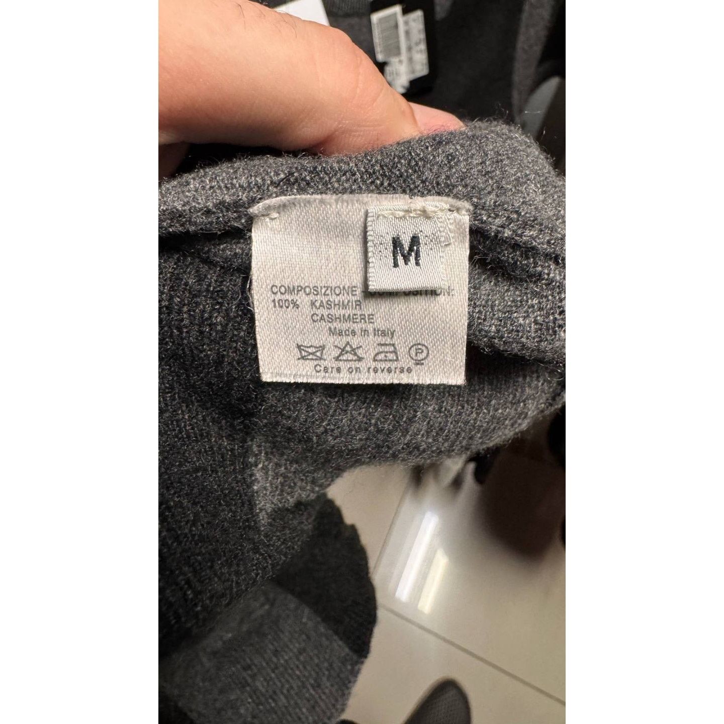 Saint Laurent Multicolor Cashmere Dress, Size M (runs small)