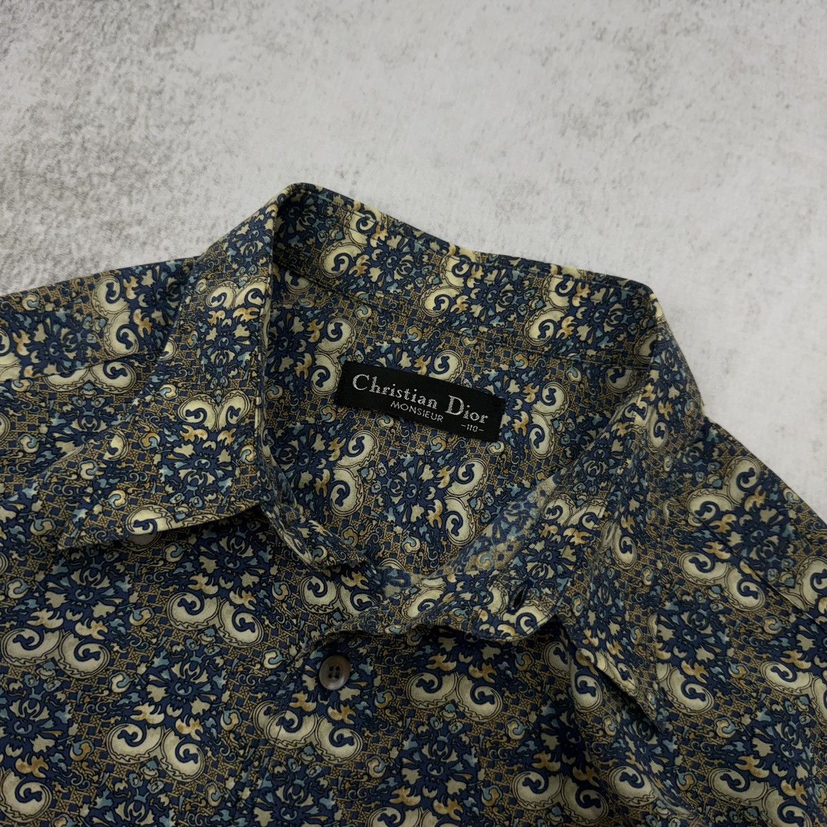 Christian Dior Monsieur Vintage Christian Dior Monsieur pattern silk longshirt Size US XL / EU 56 / 4 - 5 Thumbnail
