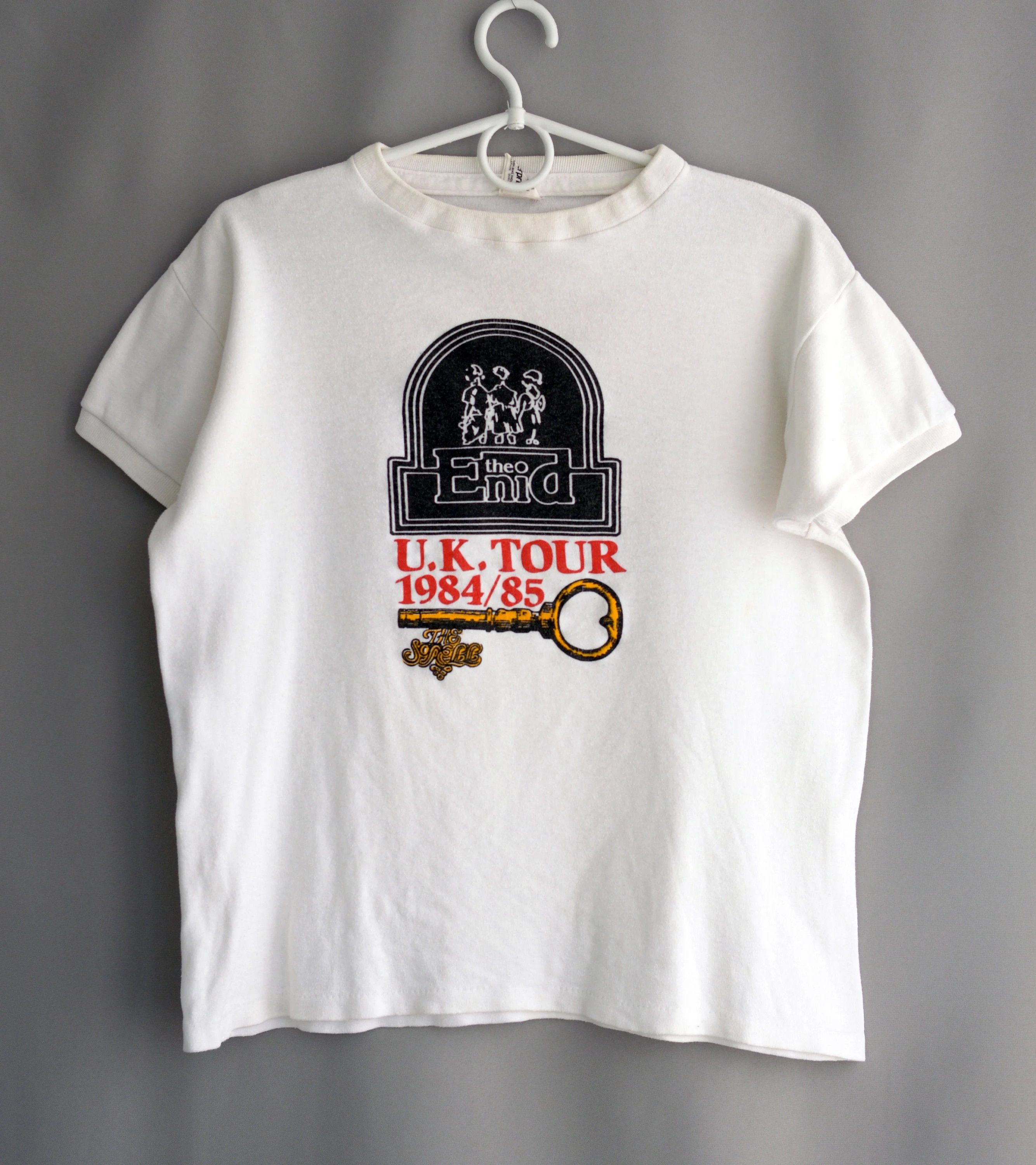 Band Tees Vintage 80s The Enid The Spell 1984-1985 tour t shirt Size US S / EU 44-46 / 1 - 1 Thumbnail
