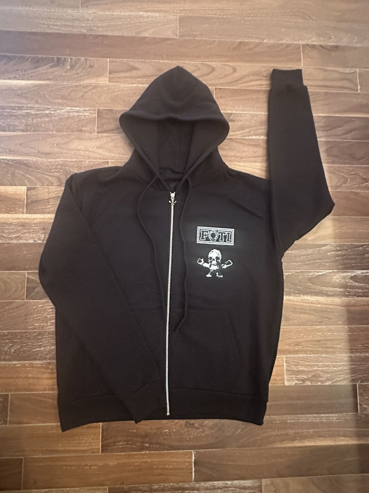 Chrome Hearts Chrome Hearts FOTI Multi teeter Harris Logo Zip Up Hoodie Size US S / EU 44-46 / 1 - 2 Thumbnail