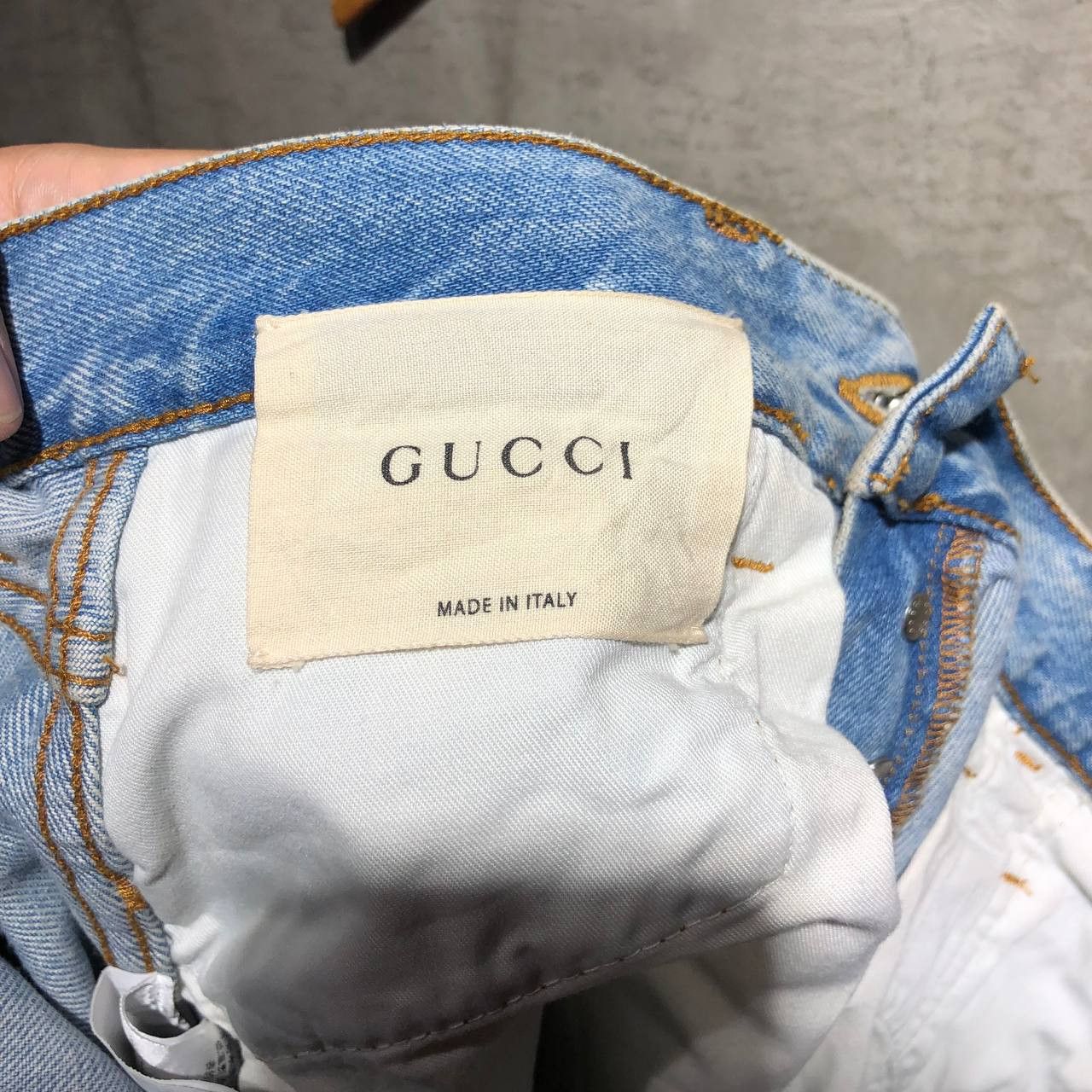 Gucci Gucci FW17 Punk Scribble denim pants Size US 28 / EU 44 - 23 Thumbnail