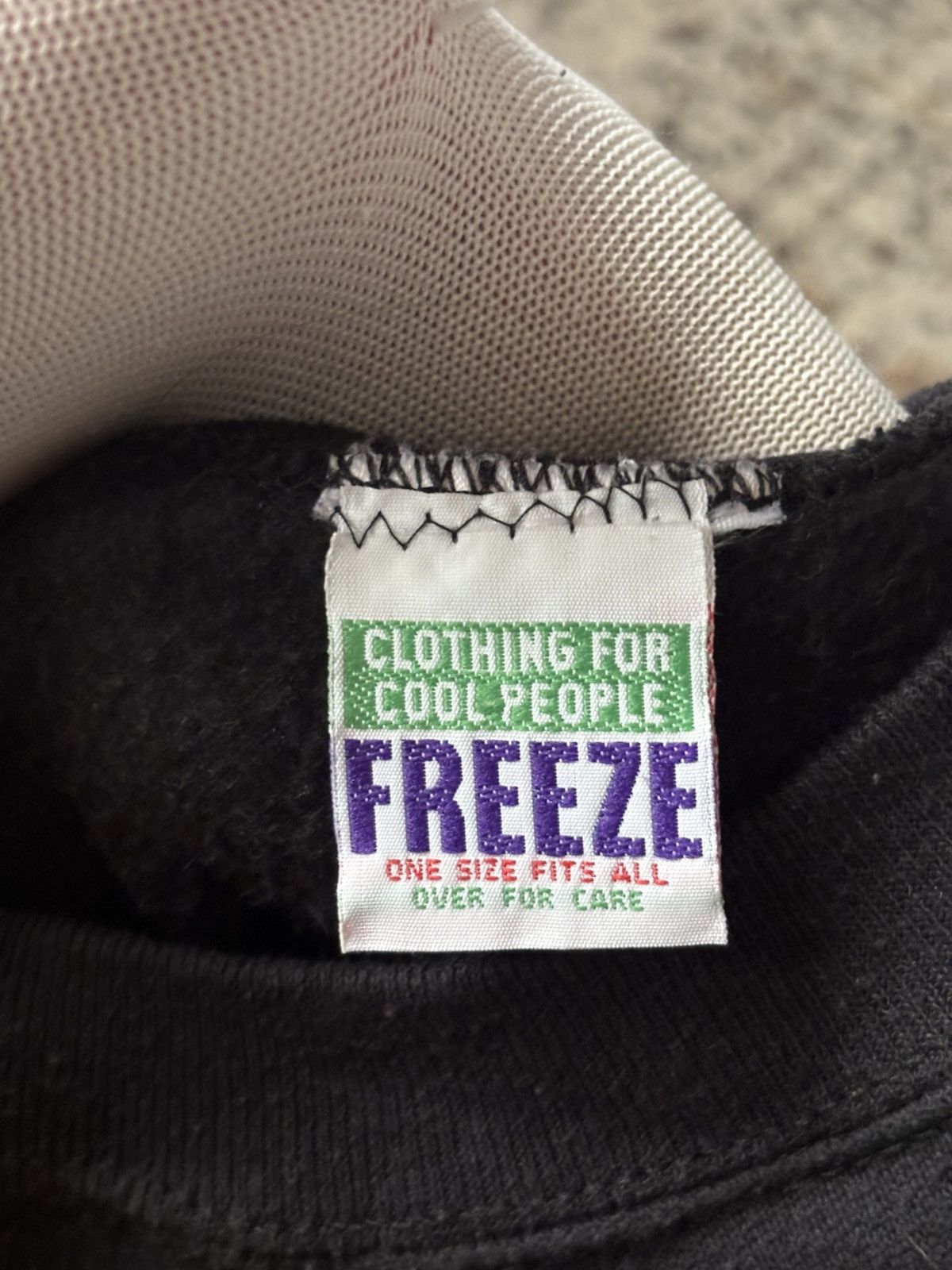 Vintage Freeze Warner Bros 1994 vintage rare sweatshirt NY made USA Size US L / EU 52-54 / 3 - 12 Thumbnail