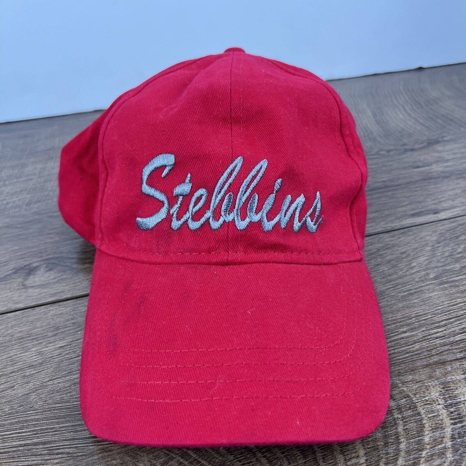 Other Stebbins Hat Stebbins High School Hat Red Hat Adjustable Adu Size ONE SIZE - 1 Thumbnail