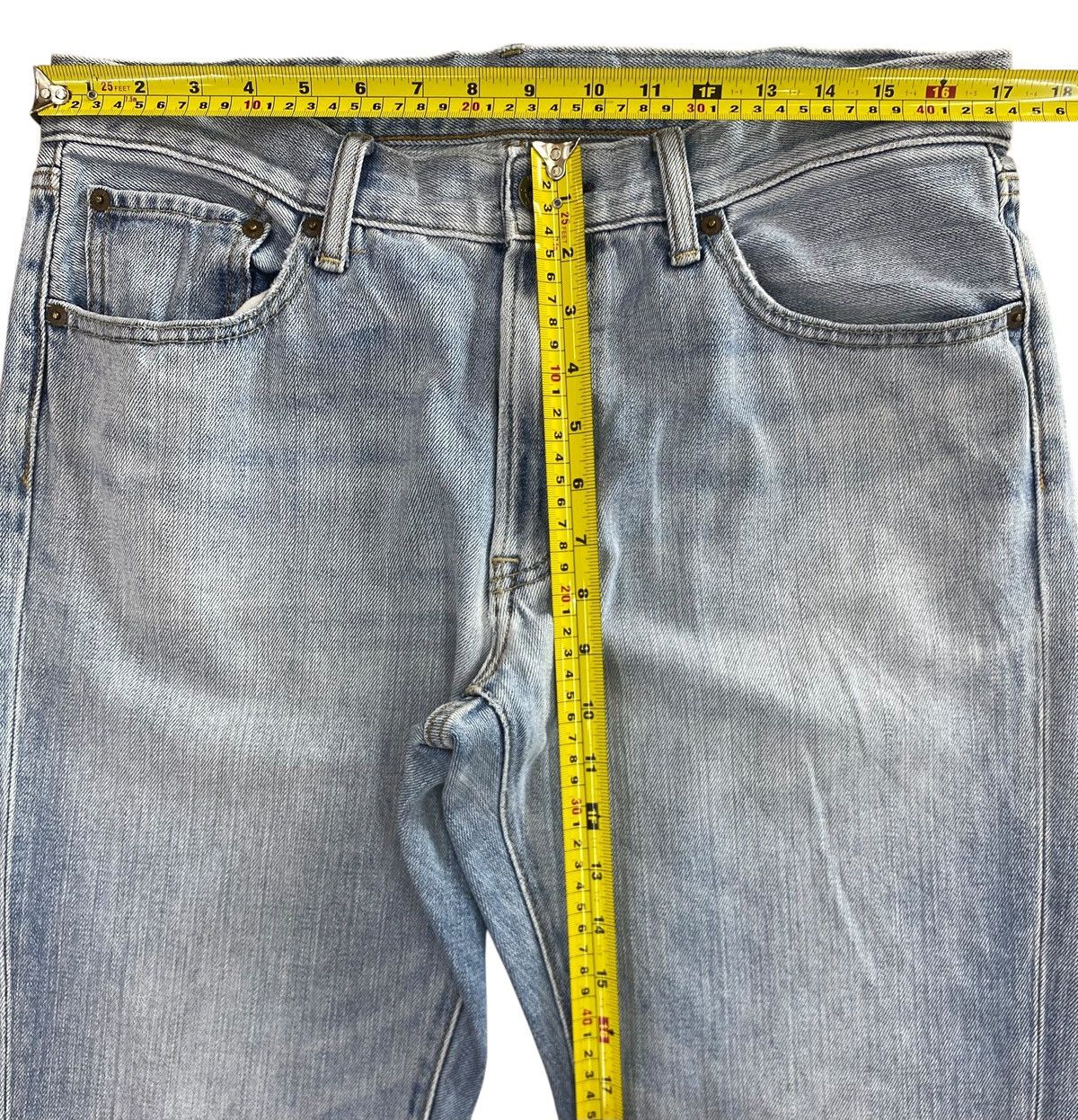 Uniqlo Uniqlo Light Wash Style Wide Leg Denim Jeans Size US 34 / EU 50 - 8 Thumbnail