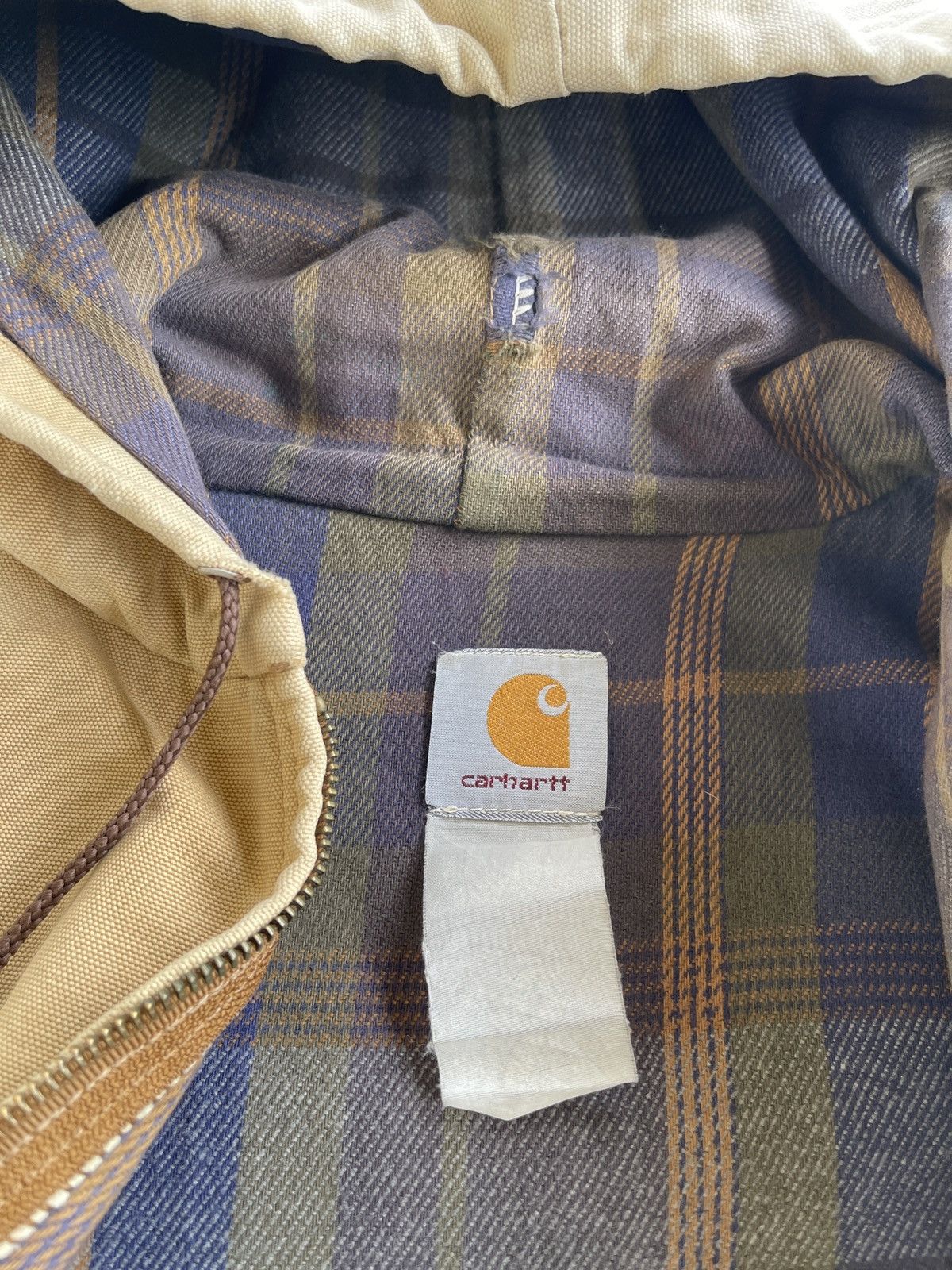 Carhartt Destroyed❗️Vintage 80s Carhartt Active Workwear Jacket Size US XXL / EU 58 / 5 - 25 Thumbnail