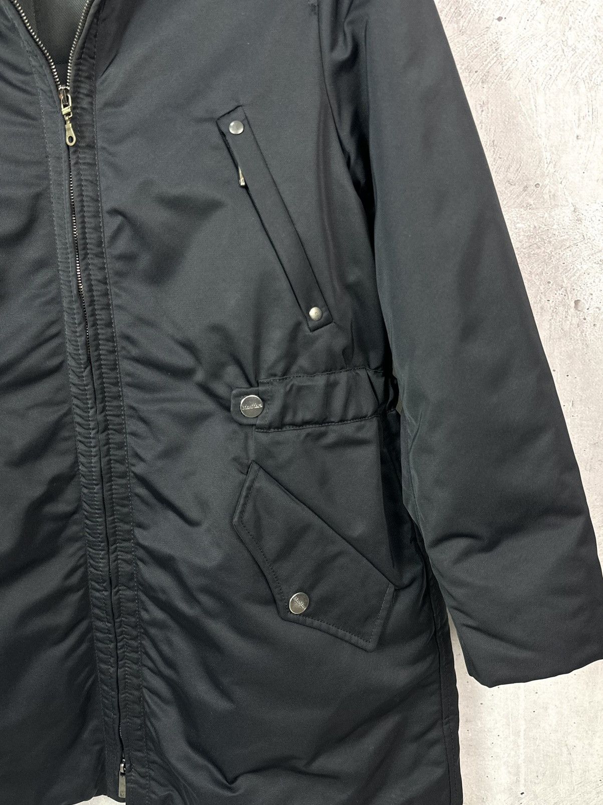 Max Mara Max Mara Multipocket Insulated Hooded With Fur Womens Jacket Size M / US 6-8 / IT 42-44 - 6 Thumbnail
