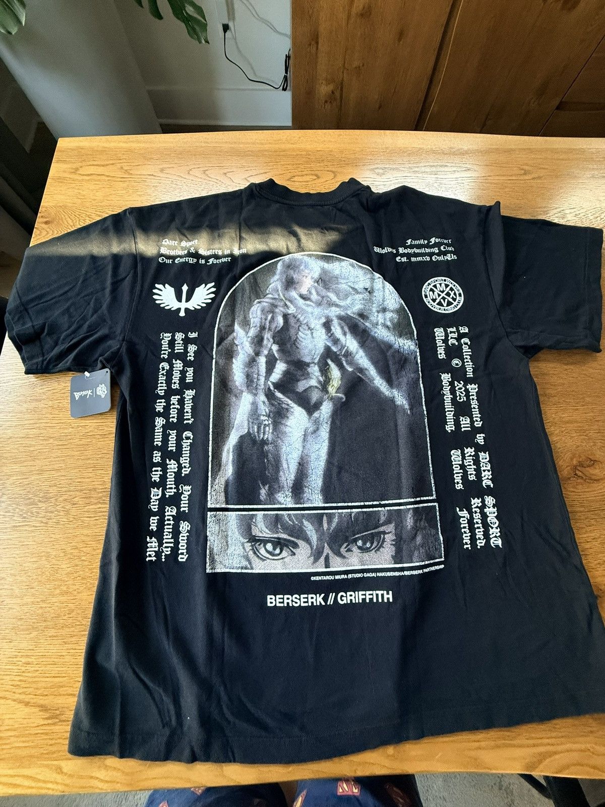 Darc Sport Darc Sport x Berserk Premium Tee — Black — NWT — #896/1000 Size US XL / EU 56 / 4 - 4 Thumbnail