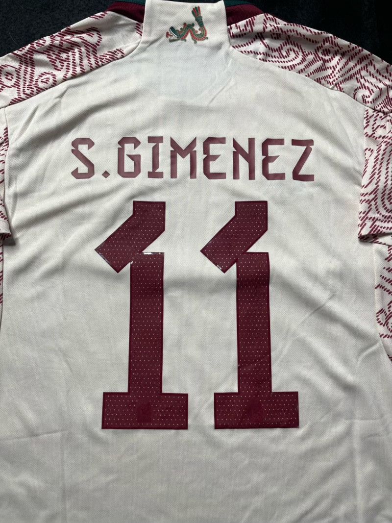Vintage 2023-24 S.Gimenez Away Jersey Size US L / EU 52-54 / 3 - 4 Thumbnail