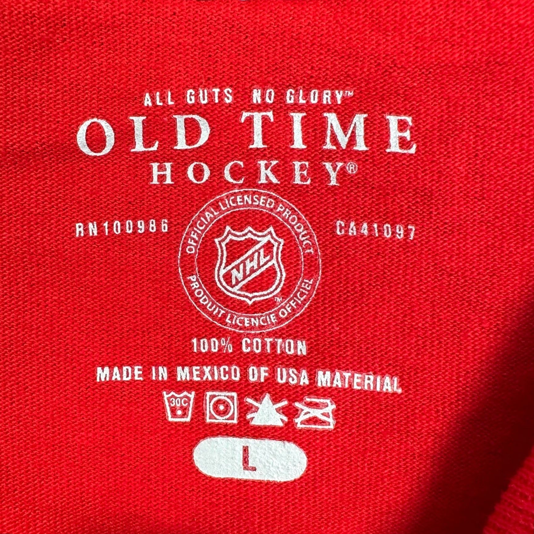 Vintage VINTAGE Old Time Hockey New Jersey Devils T-Shirt Mens L Red Ilya Kovalchuk 17 EUC Size US L / EU 52-54 / 3 - 4 Thumbnail