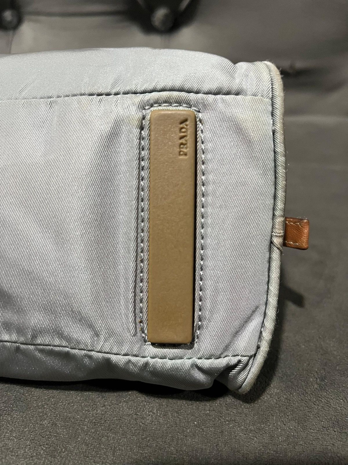 Prada Authentic Vintage Prada Tessuto Nyalon Handbag Size ONE SIZE - 16 Thumbnail