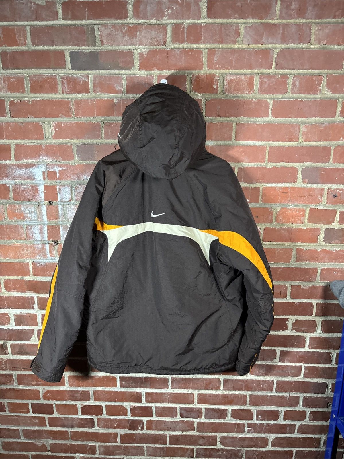 Nike Vintage Y2K Nike Swoosh Winter Jacket Zip Up Mens Large Size US M / EU 48-50 / 2 - 6 Thumbnail