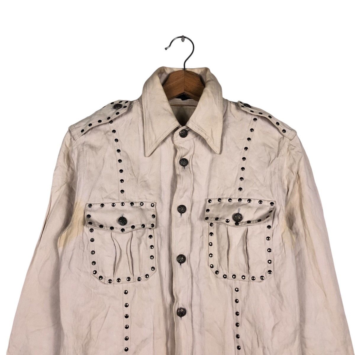 Japanese Brand 📌Vintage Shellac Western Design Cowboy Button Jacket Size US M / EU 48-50 / 2 - 3 Thumbnail