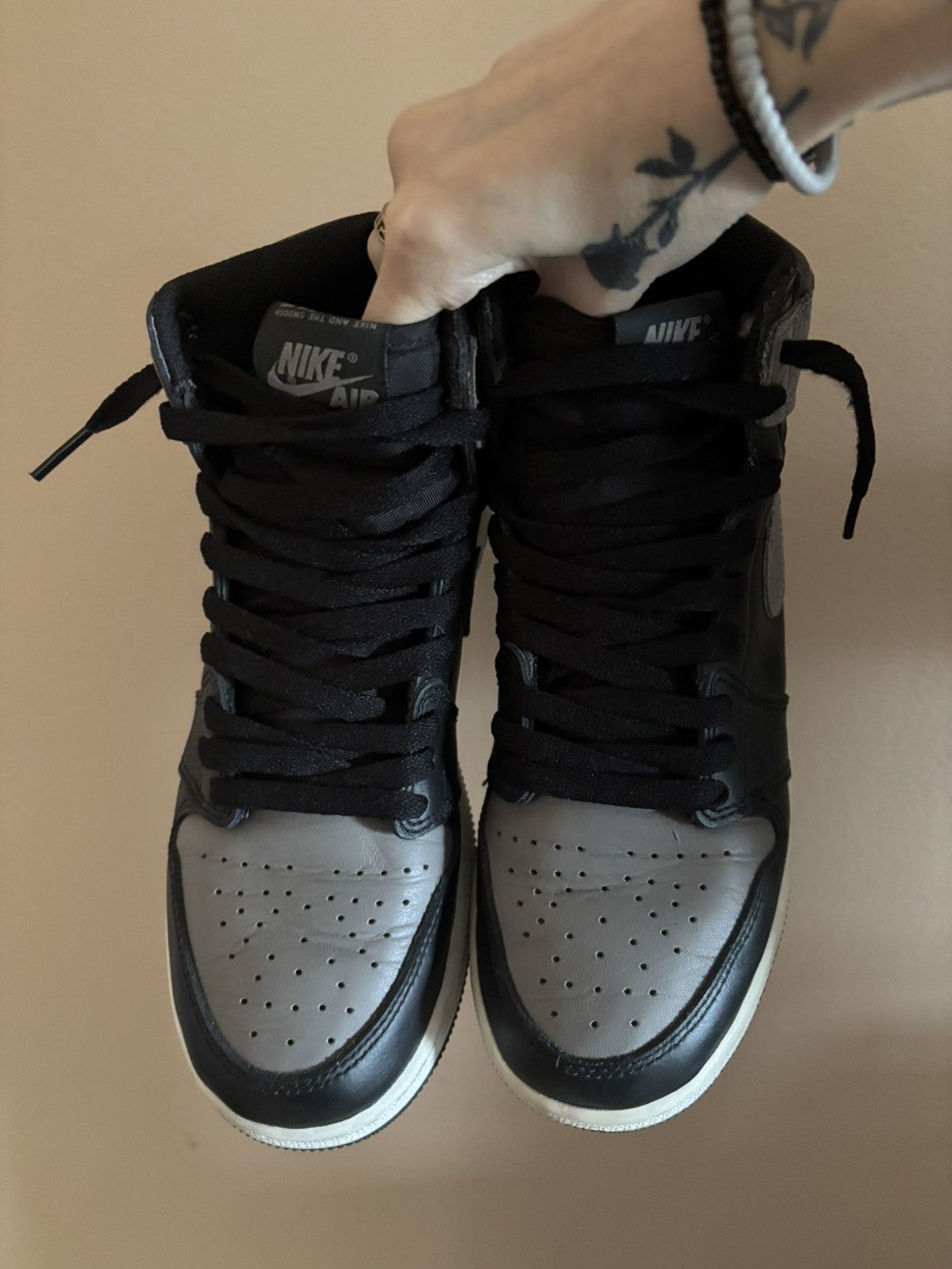 Jordan Brand Air Jordan 1 Retro High OG GS ‘Shadow' 2018 Size US 6.5 / EU 39-40 - 3 Thumbnail