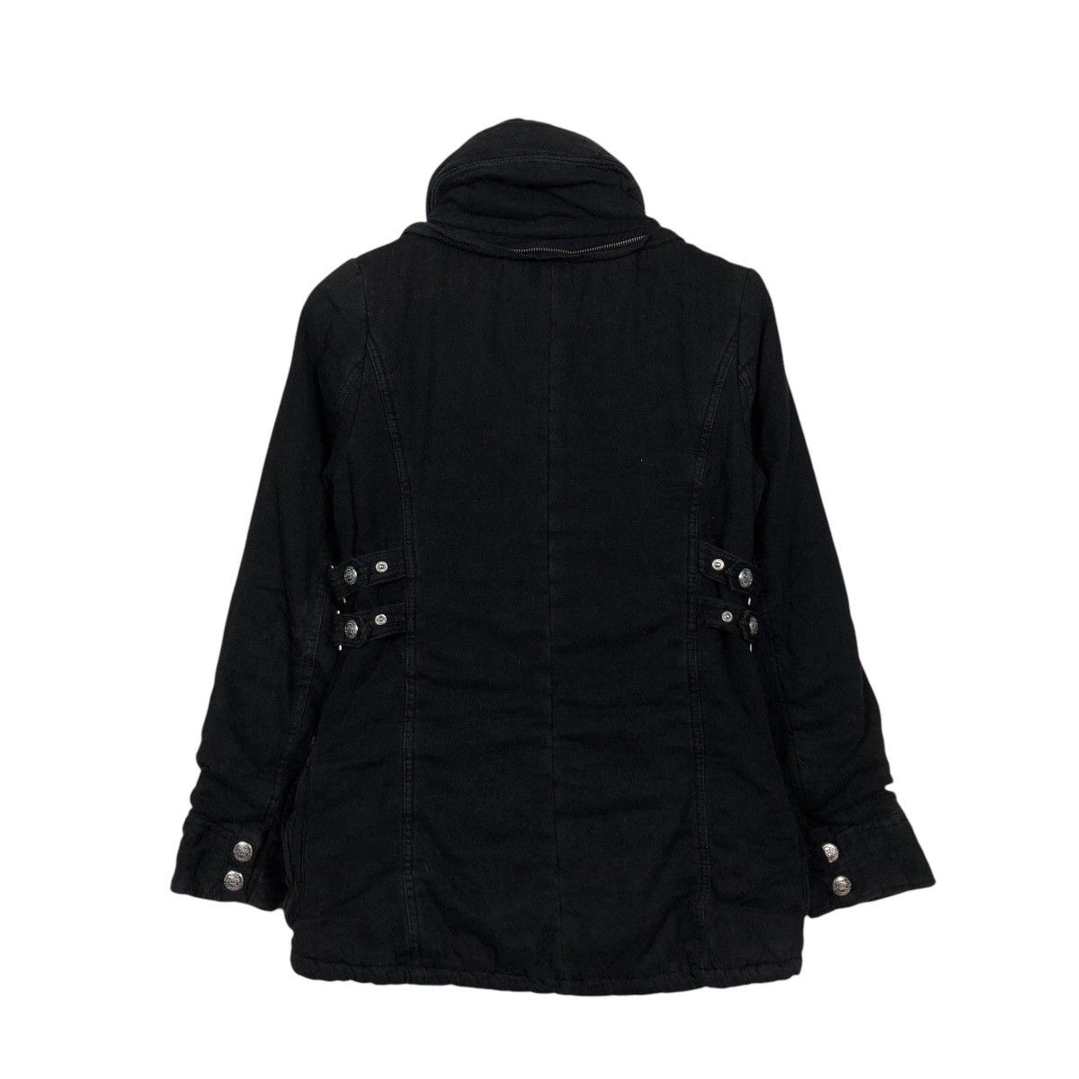 Hysteric Glamour 🔥BACKS BIKER JACKET CARGO BUTTON PUNK DESIGN Size US M / EU 48-50 / 2 - 10 Thumbnail