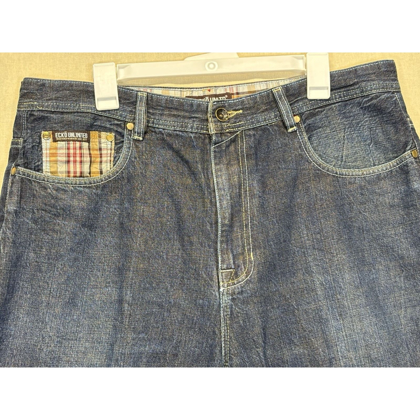 Ecko Unltd. Ecko Unltd Men’s Size 38 Baggy Shorts Hip-Hop Streetwear Size US 38 / EU 54 - 2 Thumbnail