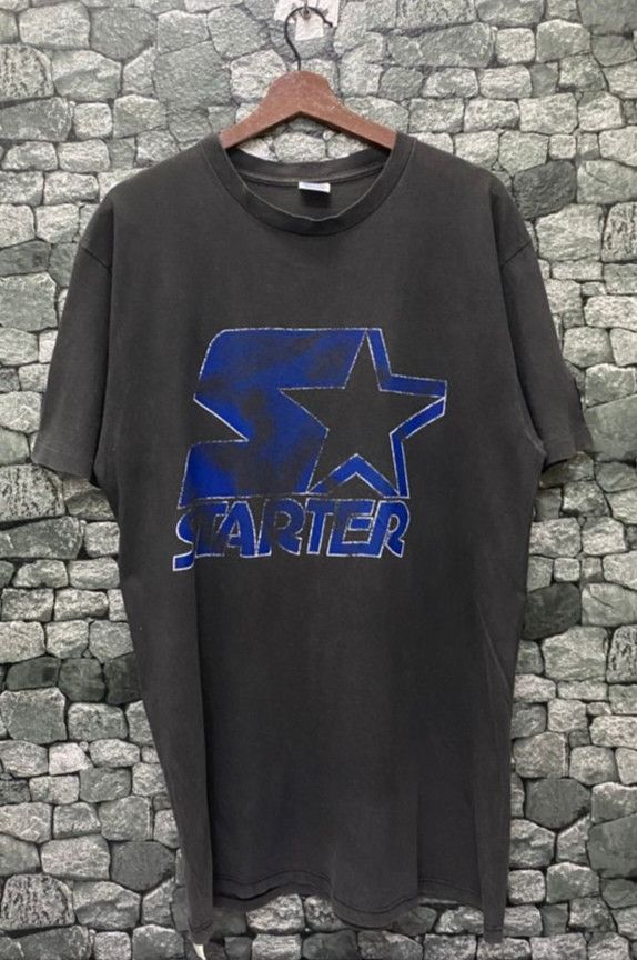 Starter Vintage 90 Starter Sportwear Distressed Tshirt Size US M / EU 48-50 / 2 - 1 Thumbnail