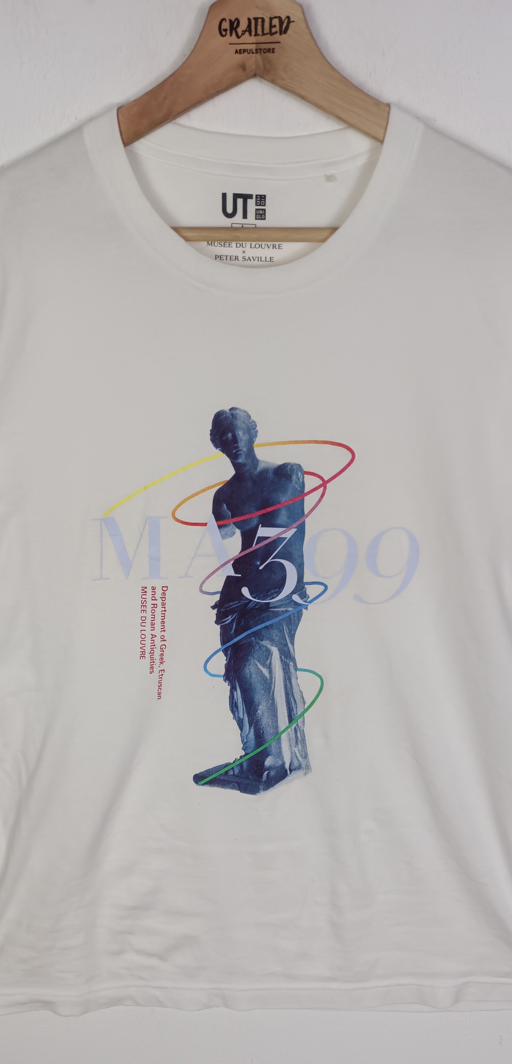 Japanese Brand × Uniqlo Peter saville louvre museum sculpture art statue uniqlo L Size US L / EU 52-54 / 3 - 3 Thumbnail