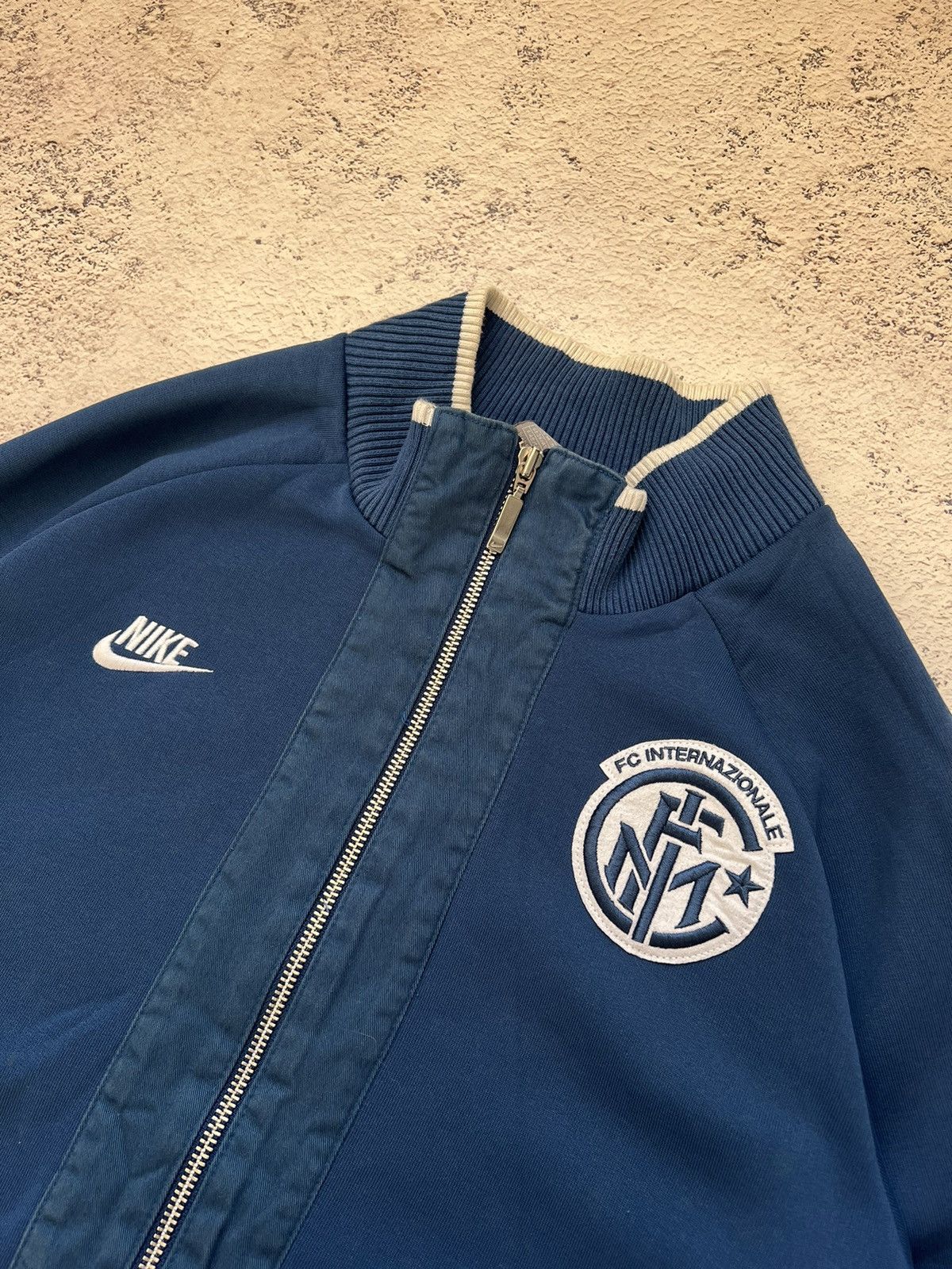 Nike × Vintage Vintage Nike Inter Milan Track Top Jacket Size US M / EU 48-50 / 2 - 3 Thumbnail