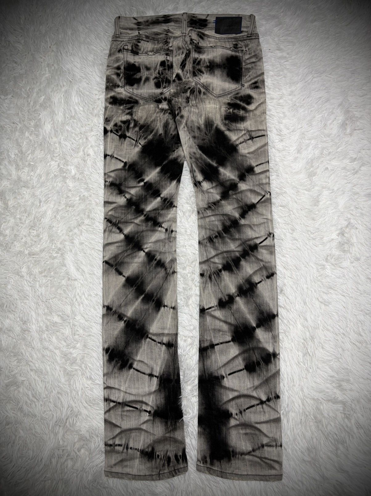CIVARIZE Rare Civarize barbwire tiedye abstract jeans Size US 29 - 6 Thumbnail