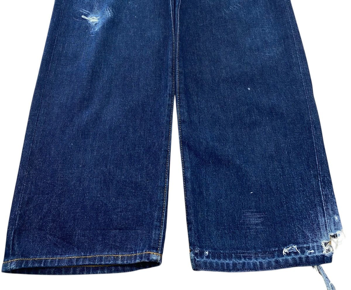 GU GU Blue Wash Style Baggy Jeans Size US 31 - 5 Thumbnail