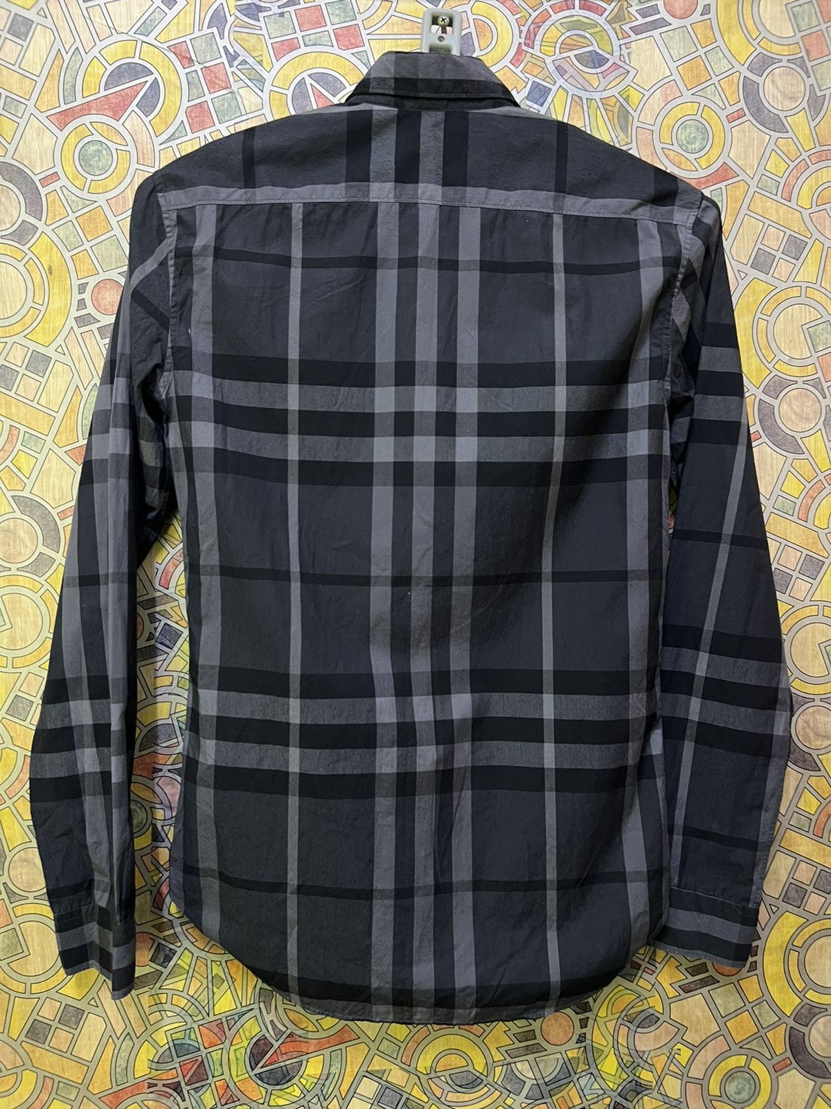 Burberry Burberry Somerton Long Sleeve Shirt Men's Small Size US S / EU 44-46 / 1 - 2 Thumbnail