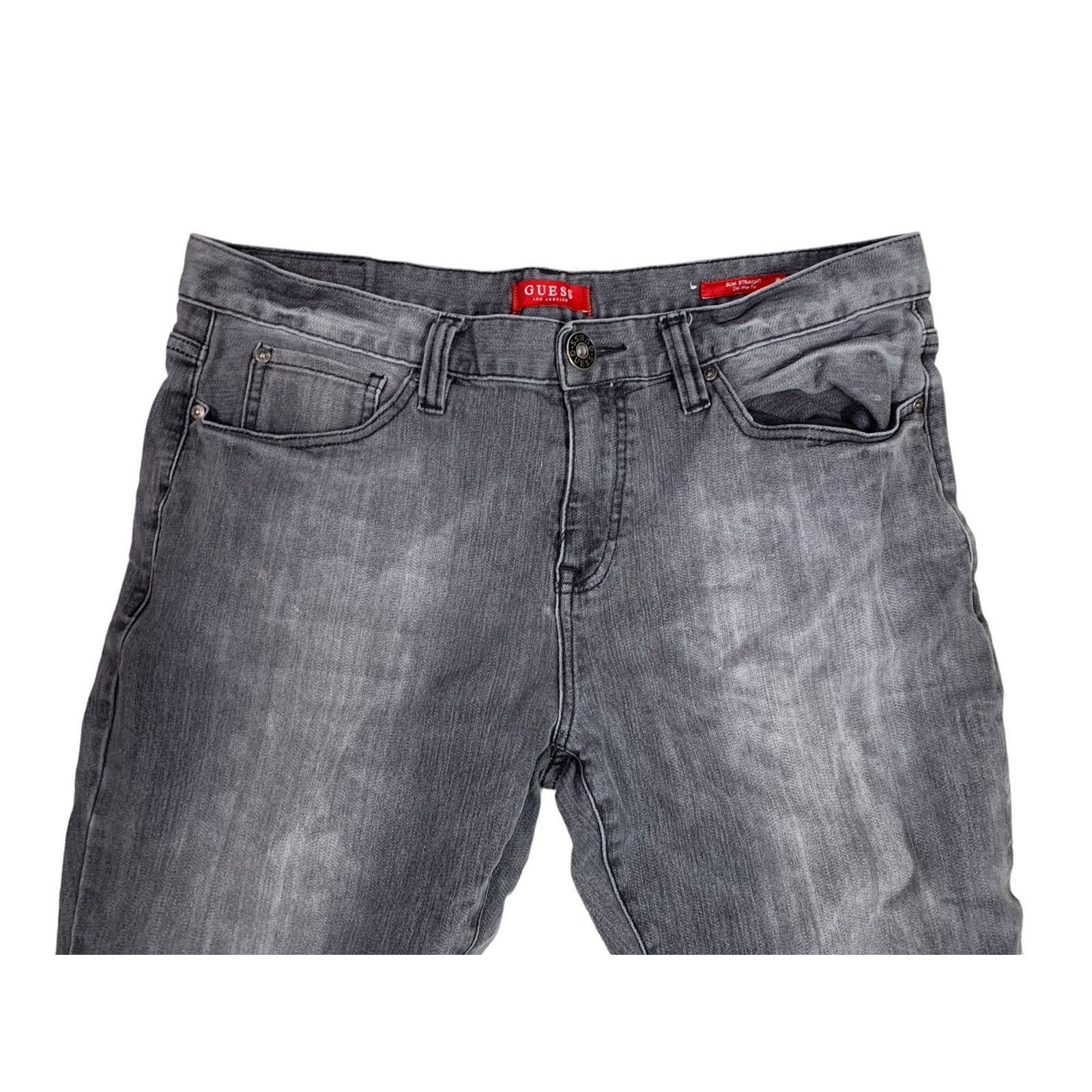 Guess Guess Los Angeles Jeans Mens Sz 36 Slim Straight Del Mar Fit Size US 36 / EU 52 - 2 Thumbnail