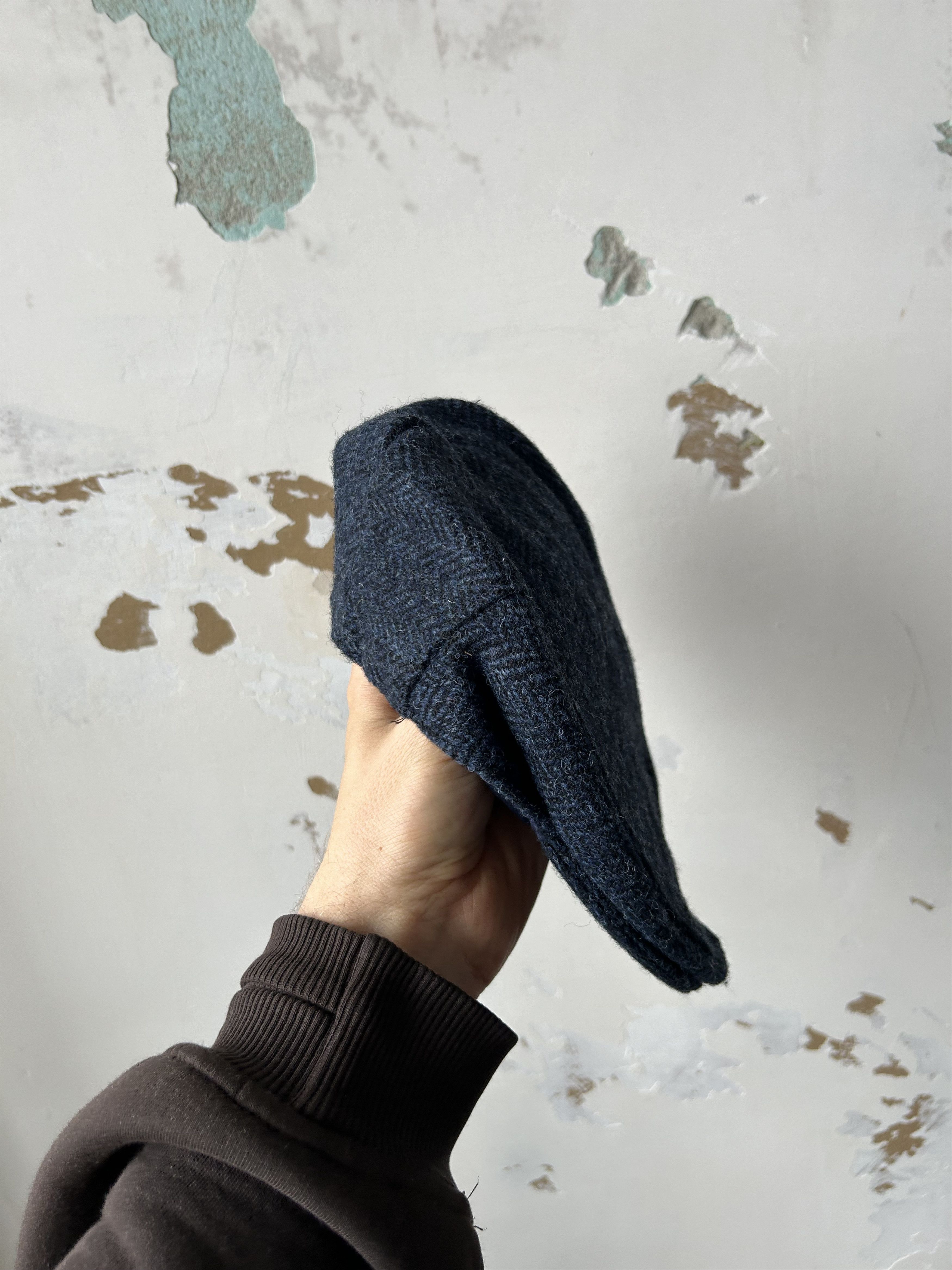 Harris Tweed × Vintage Vintage Y2K Harris Tweed Cap Streetwear Size ONE SIZE - 1 Thumbnail